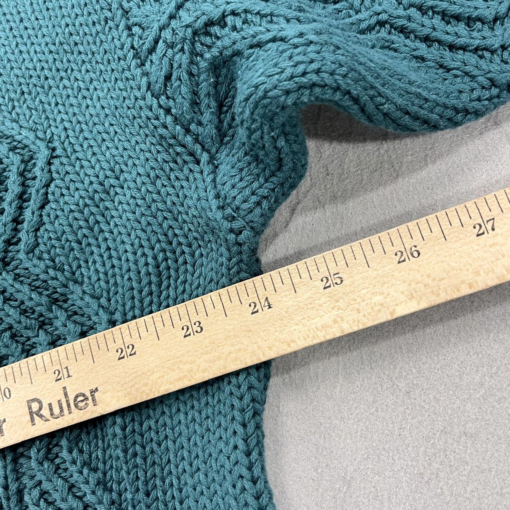 Eddie Bauer VINTAGE Eddie Bauer Sweater Mens XL Green Grandpa Cable Fisherman Crewneck 90s Size US XL / EU 56 / 4 - 7 Thumbnail