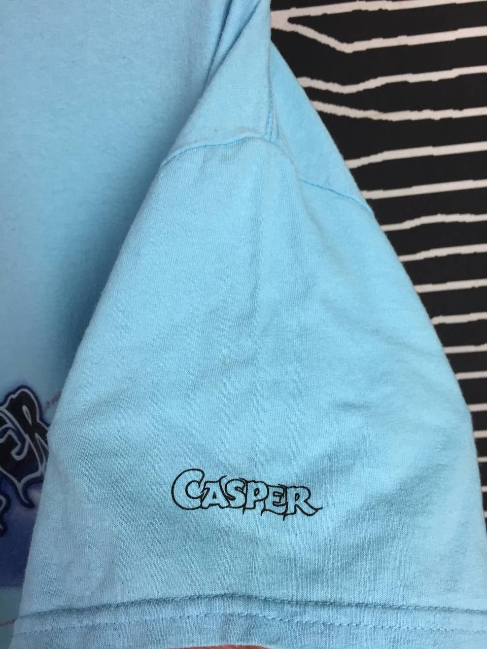 Japanese Brand LAND by MILKBOY Casper I'm Not Afraid of Ghosts Tee Size US XL / EU 56 / 4 - 6 Thumbnail