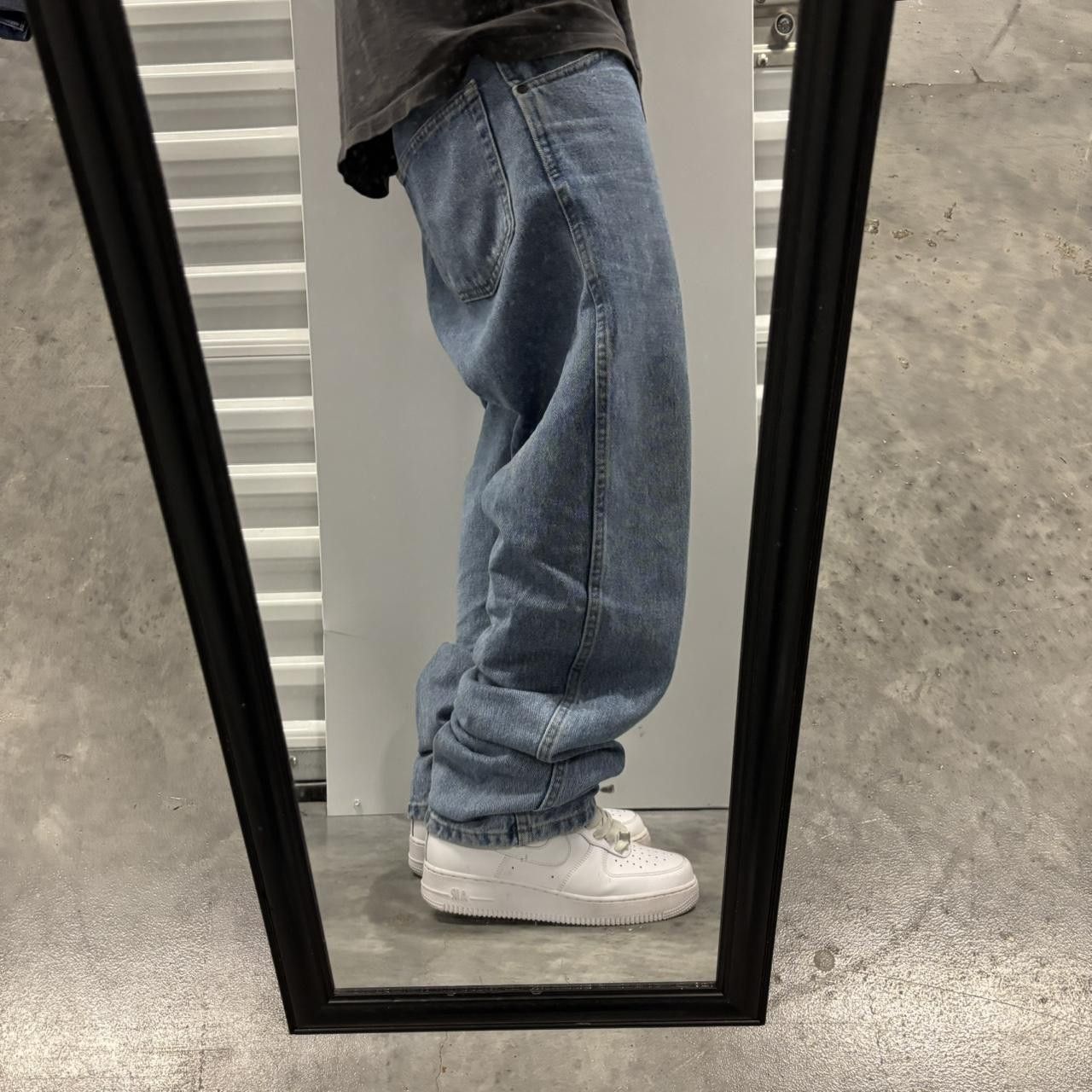 Japanese Brand × Vintage Crazy Vintage Y2K/2000s Light Wash Essential Denim Jeans! Size US 34 / EU 50 - 2 Thumbnail