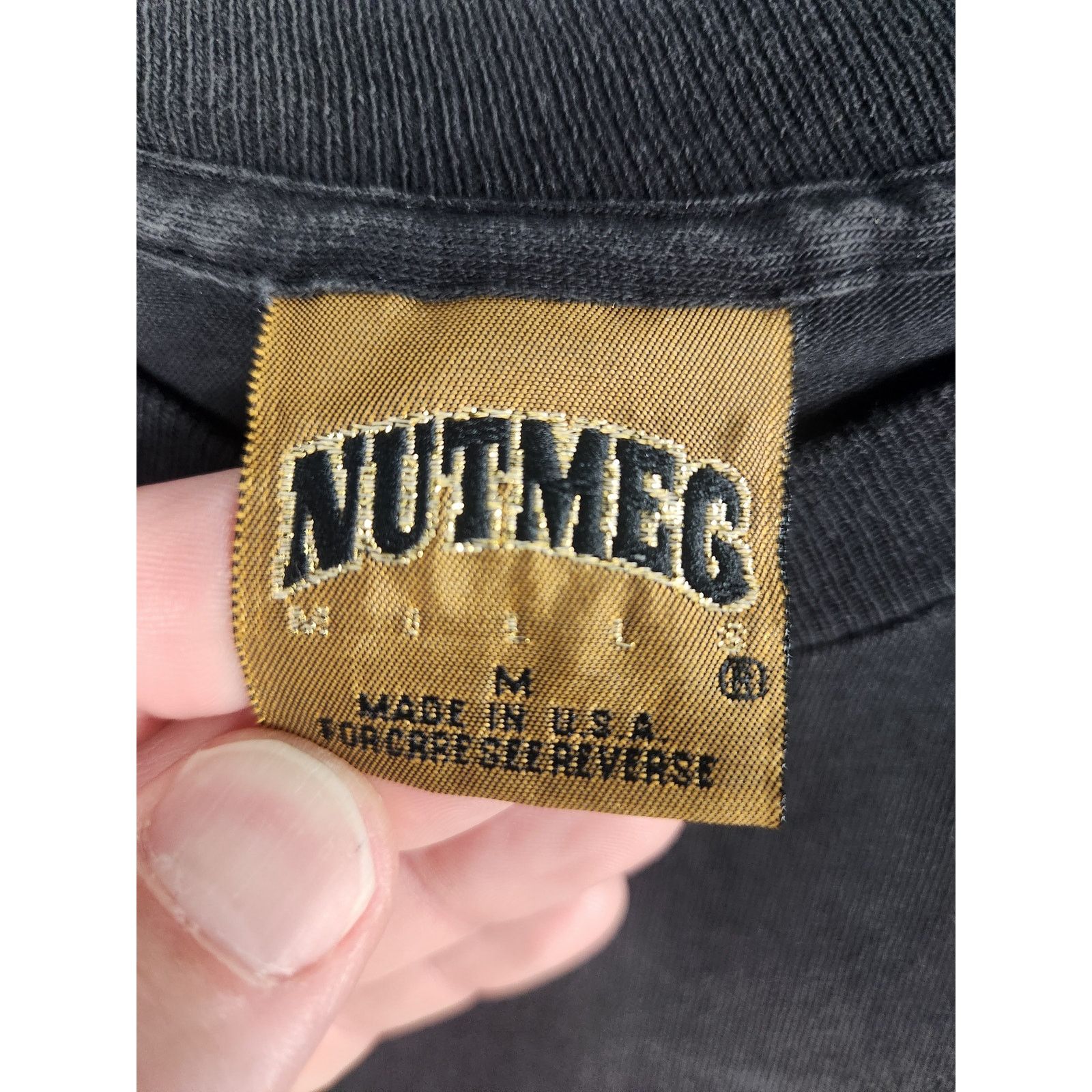 Nutmeg Vintage 90s Pittsburgh Penguins Nutmeg T men's medium Size US M / EU 48-50 / 2 - 4 Thumbnail