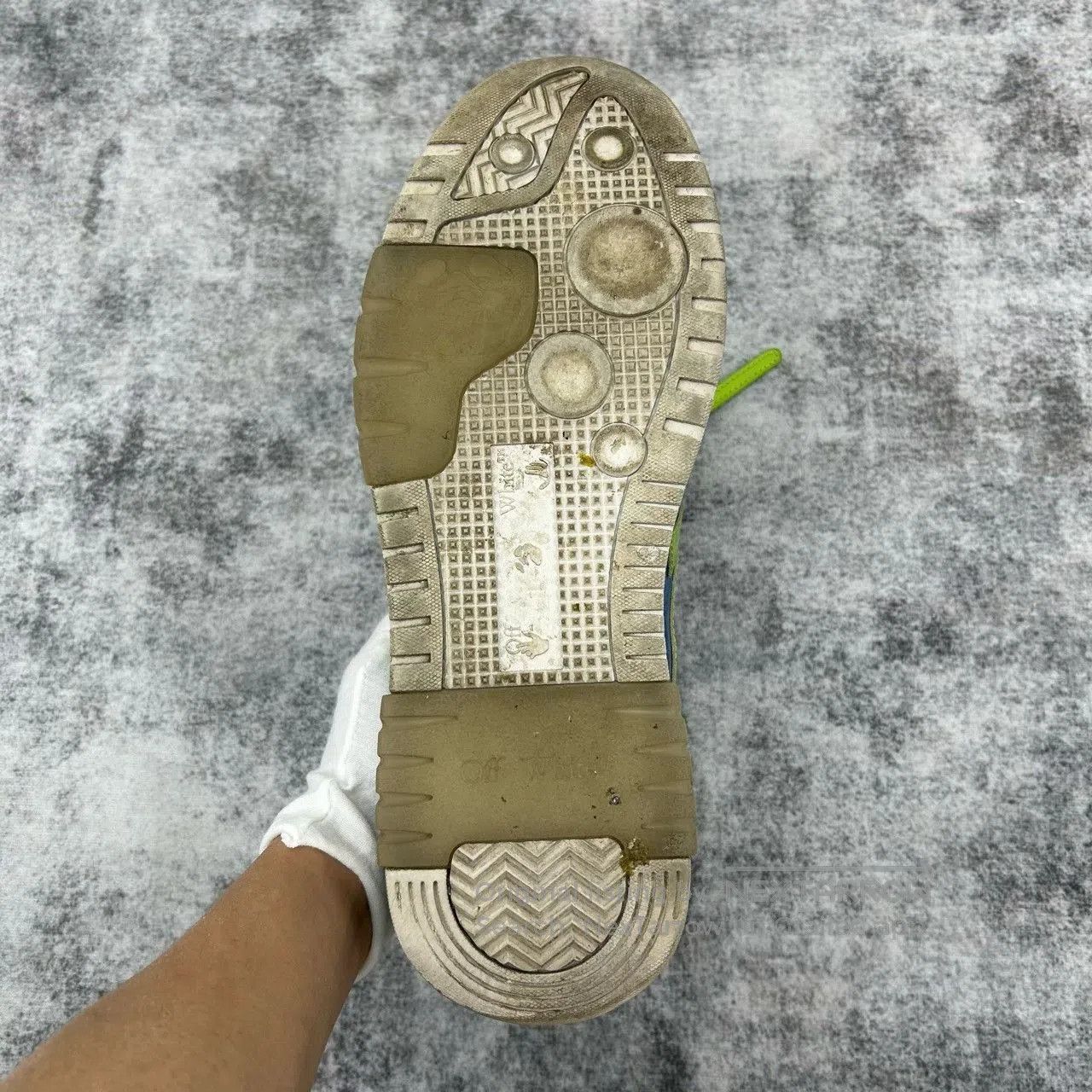 Off-White off-white out of office color-block sneakers. Size US 10 / EU 43 - 6 Thumbnail
