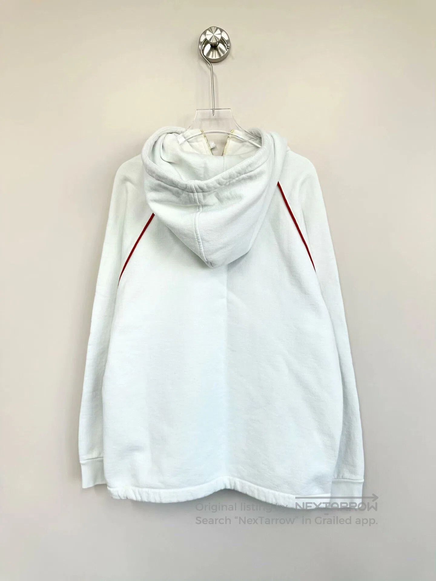 Gucci Gucci White Half-Zip Hoodie with Logo. Size XS / US 0-2 / IT 36-38 - 2 Thumbnail
