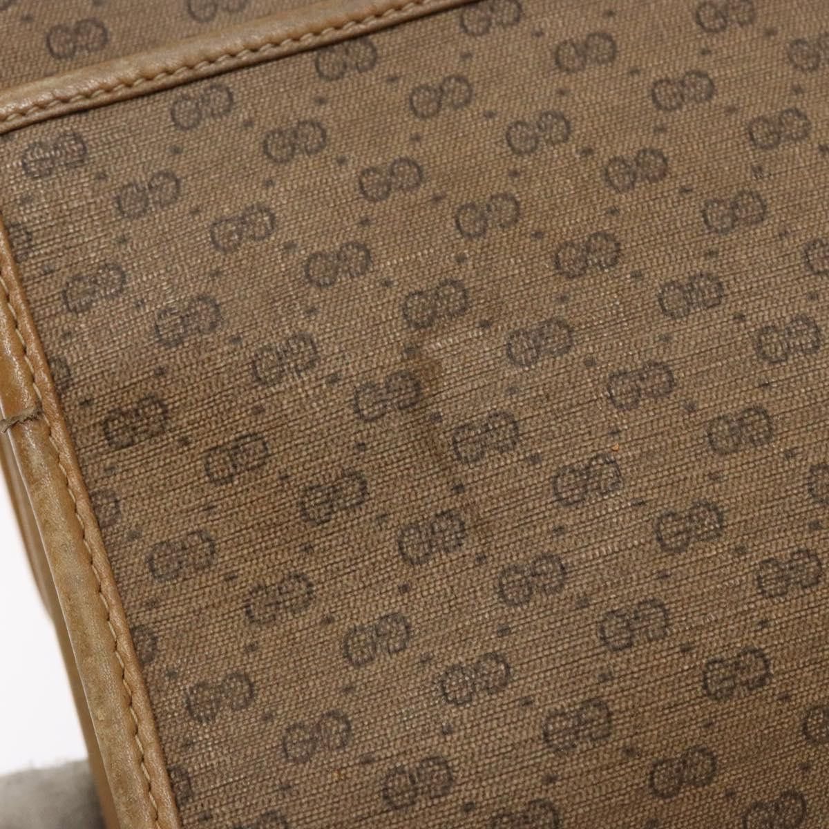 Gucci GUCCI Micro GG Supreme Shoulder Bag Pvc Beige Gold Size ONE SIZE - 14 Thumbnail