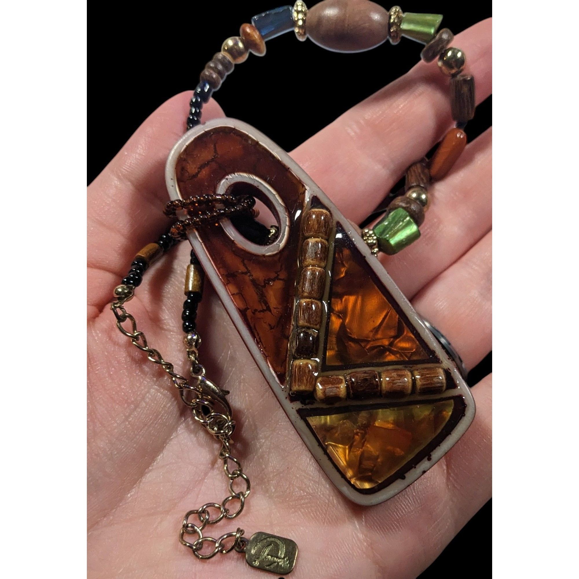 Other You & I Chunky Bohemian Abstract Pendant Necklace Size ONE SIZE - 3 Thumbnail