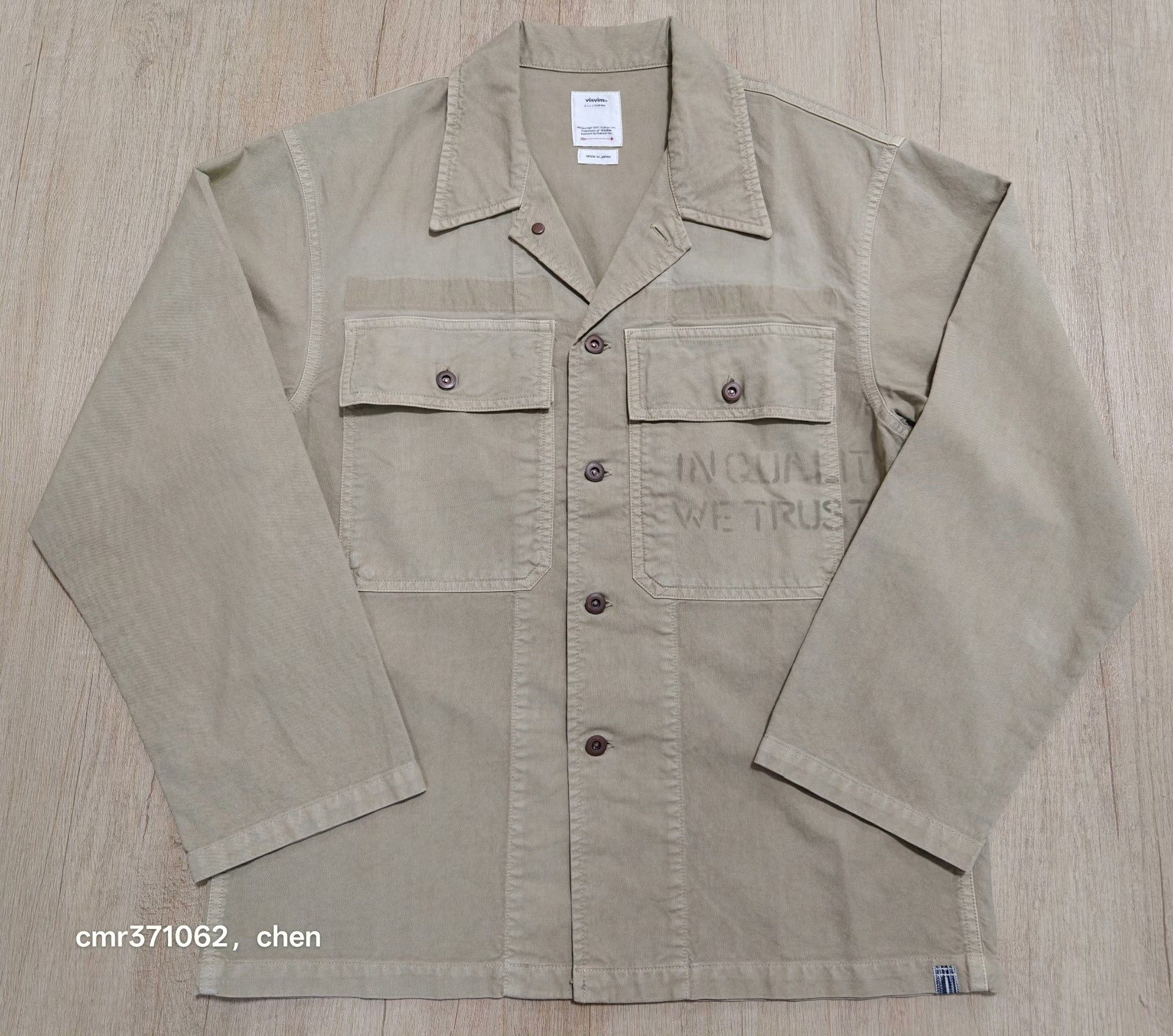 Visvim VISVIM 22SS CARDWELL SHIRT L/S DMGD Size US L / EU 52-54 / 3 - 1 Thumbnail
