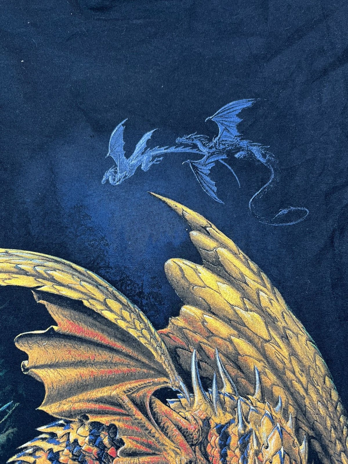 Band Tees Vintage Alchemy Gothic Dragon Graphic Print T Shirt Size US M / EU 48-50 / 2 - 7 Thumbnail