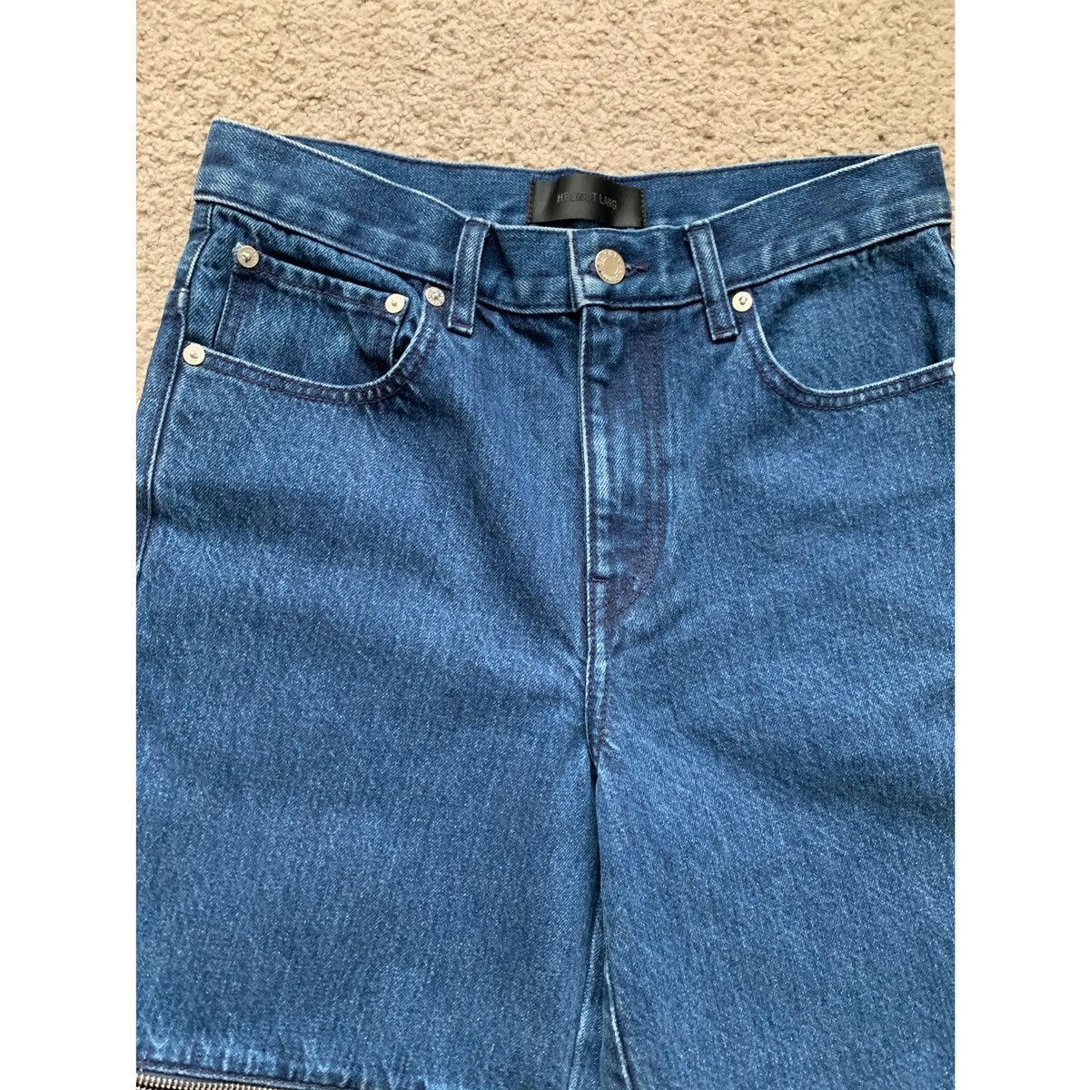 Helmut Lang HELMUT LANG ZIPPER WIDE JEANS Size US 28 / EU 44 - 6 Thumbnail