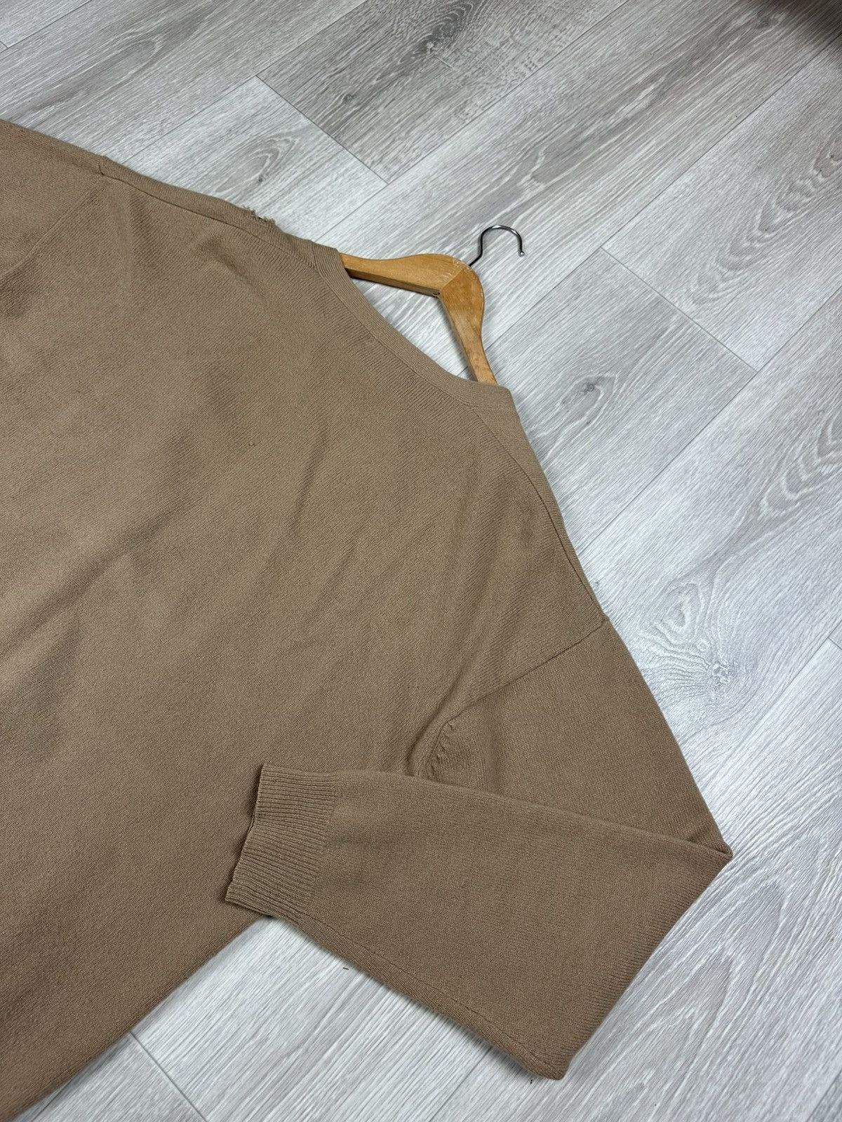 Yves Saint Laurent Yves Saint Laurent Distressed Button Cardigan Sweater 1 of 1 Size US XXL / EU 58 / 5 - 14 Thumbnail
