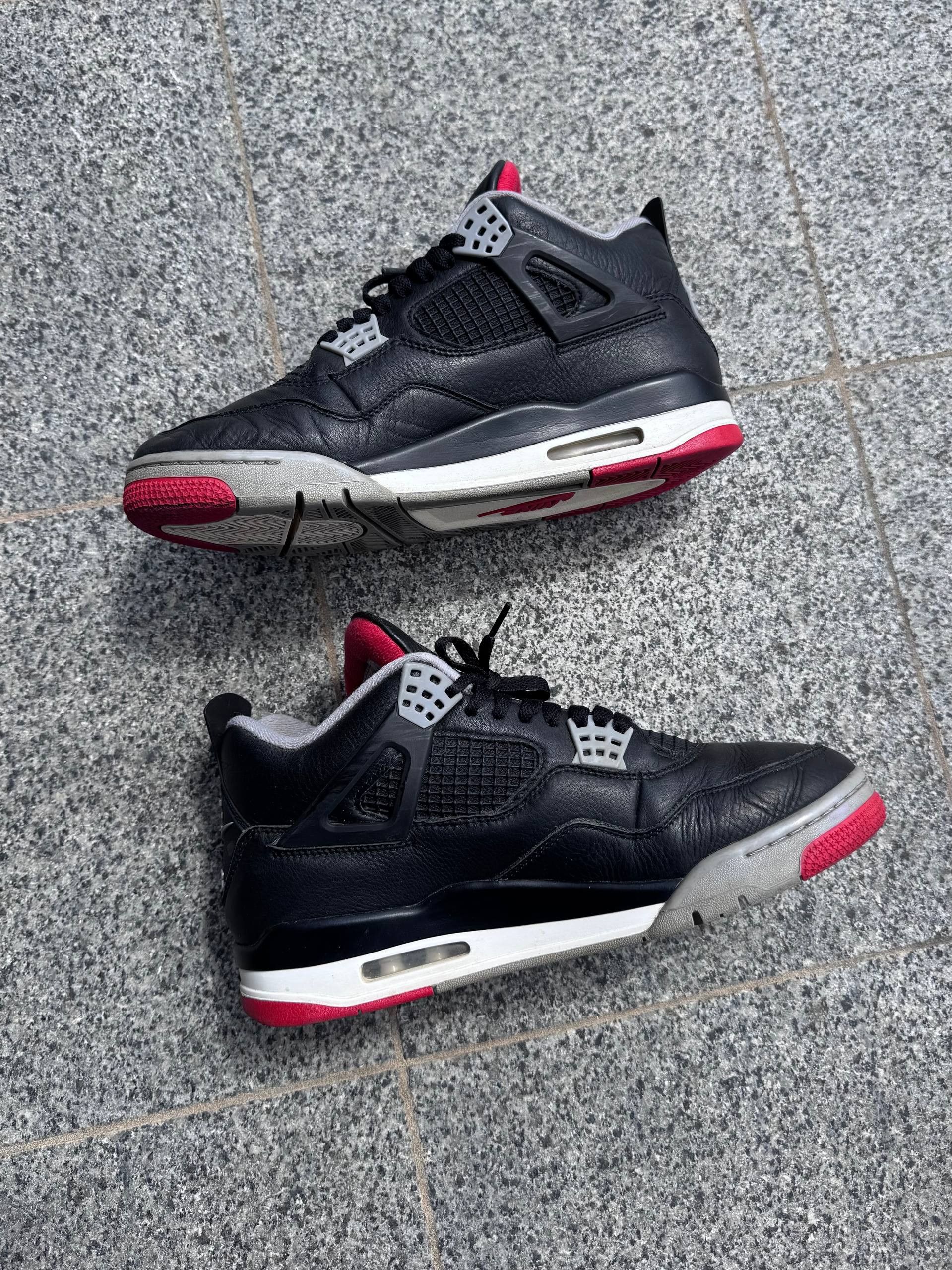 Jordan Brand Air Jordan 4 Retro Bred Reimagined FV5029-006 Size US 9.5 / EU 42-43 - 4 Thumbnail