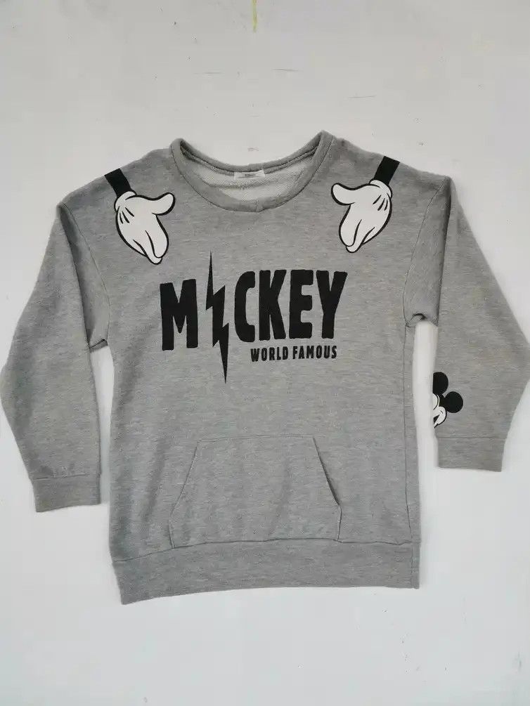 Disney Mickey Mouse World Famous Big Logo Sweatshirt