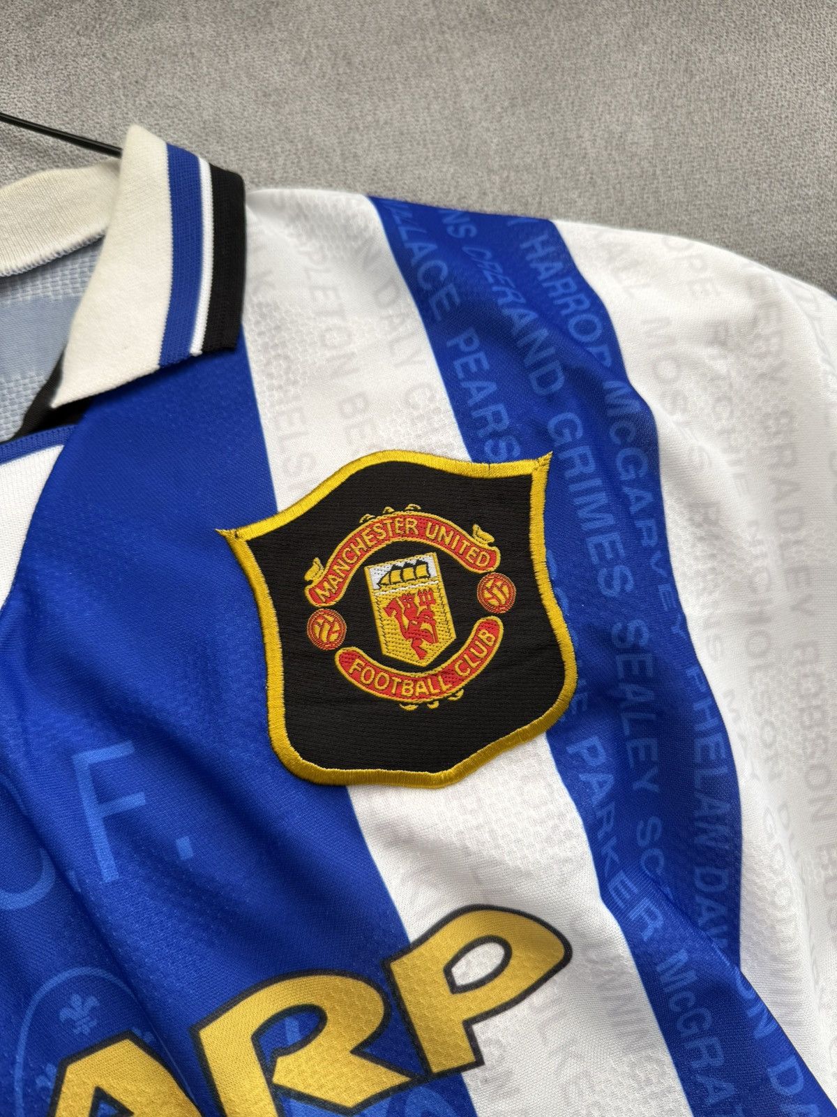 Umbro Manchester United 1994-96 Umbro Retro Soccer Away Jersey Size US XL / EU 56 / 4 - 14 Thumbnail