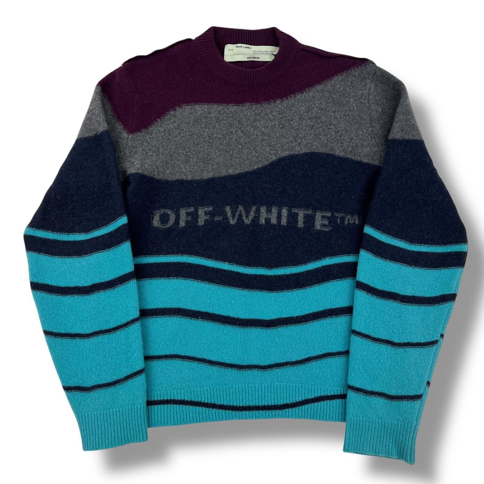 Off-White Off-White Wave Sweater Size US S / EU 44-46 / 1 - 2 Thumbnail