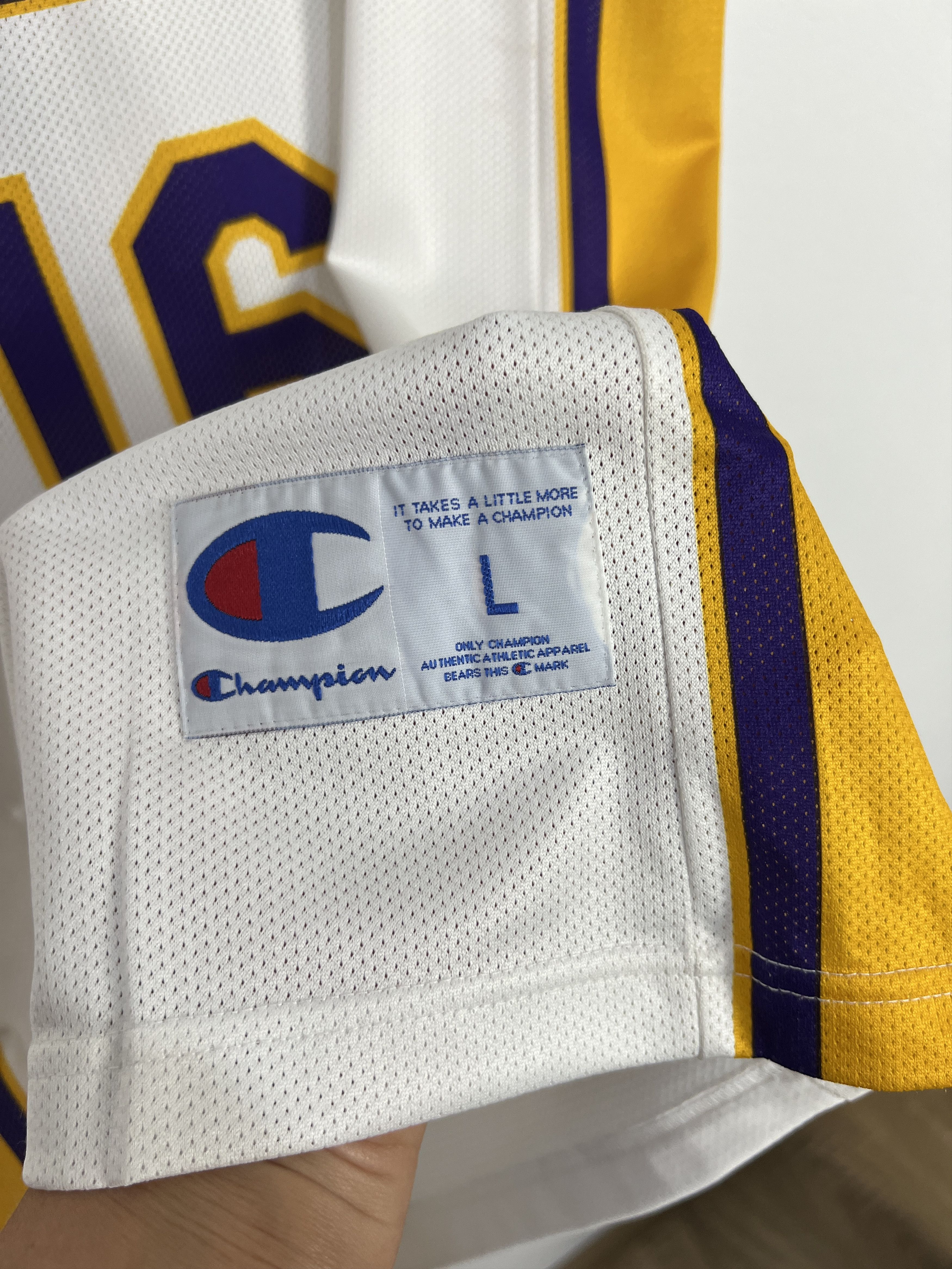 Champion Vintage 90's Champion LA Los Angeles Lakers Gasol Jersey Size US L / EU 52-54 / 3 - 4 Thumbnail