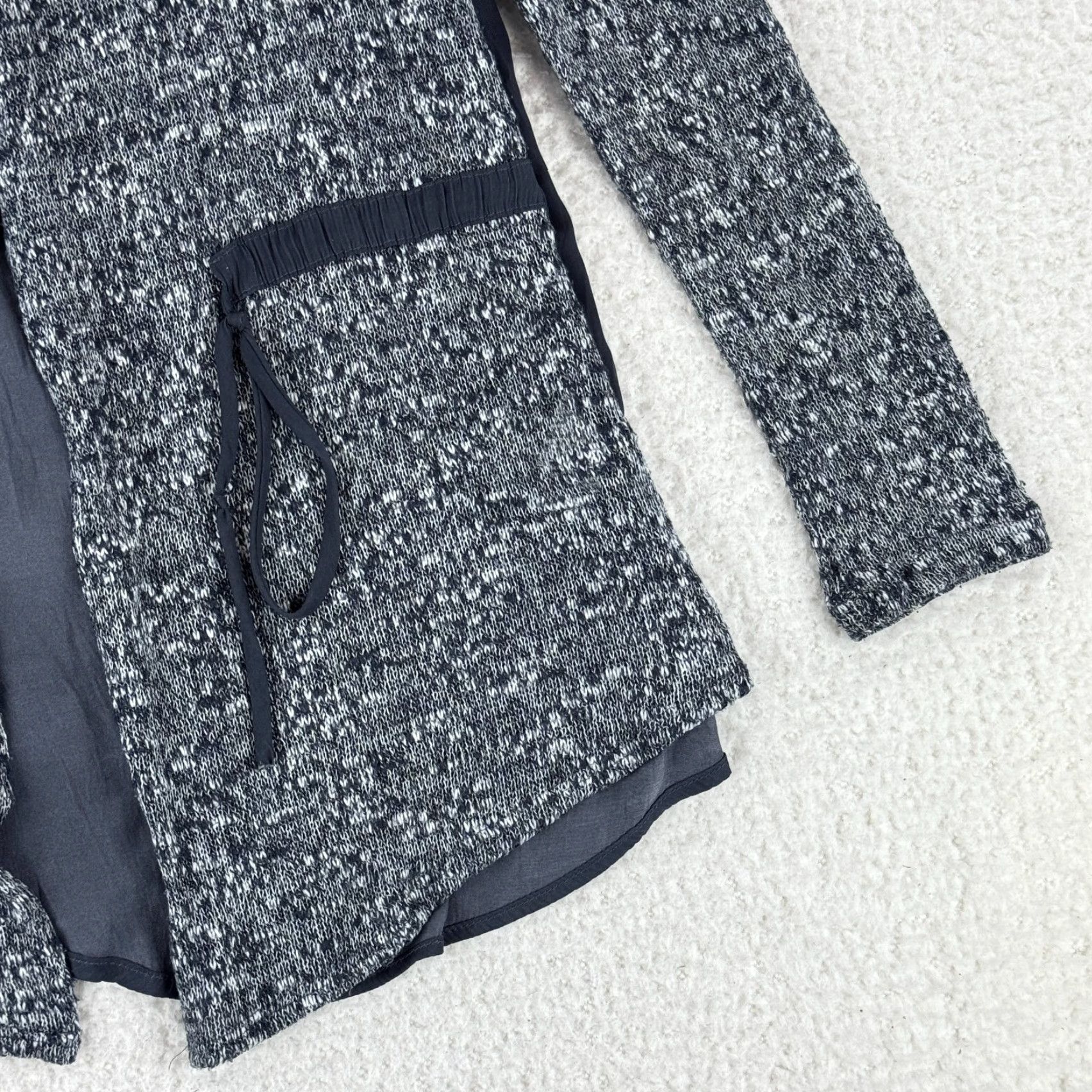 Anthropologie Anthropologie Dolan Cardigan Sweater Womens Small Gray Marled Long Sleeve Knit Size S / US 4 / IT 40 - 5 Thumbnail