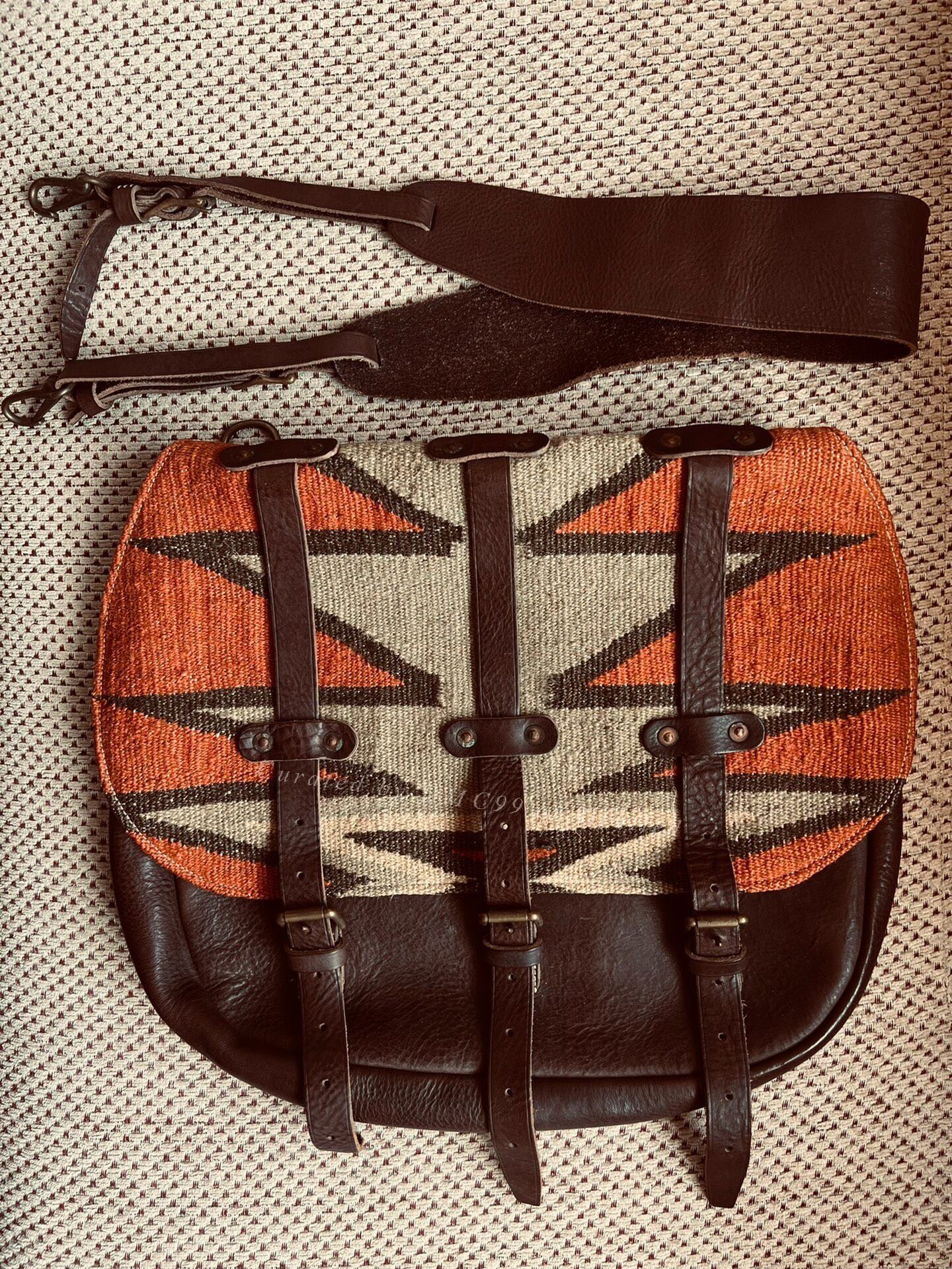 RRL Ralph Lauren RRL Vintage Wool Messenger Bag Size ONE SIZE - 1 Thumbnail