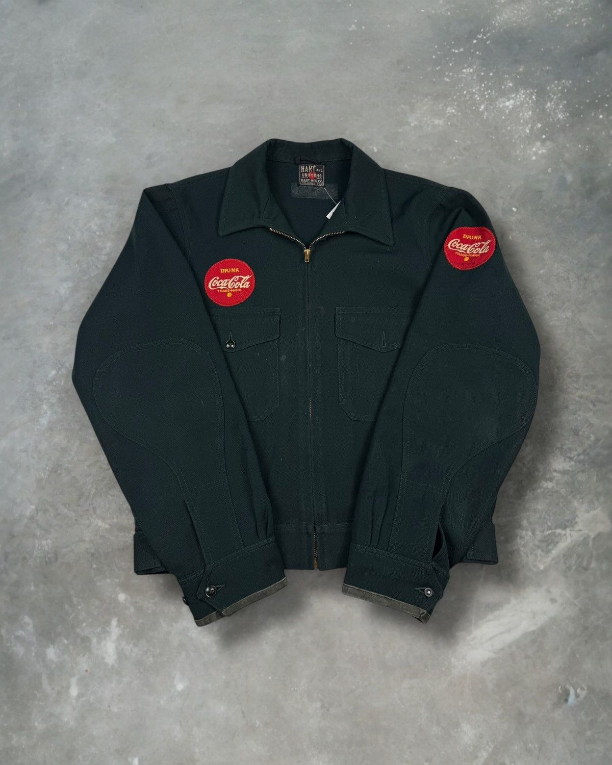 Coca Cola ‘50s Coca-Cola Talon Zip Delivery Driver Jacket Sz. L Size US XL / EU 56 / 4 - 1 Thumbnail