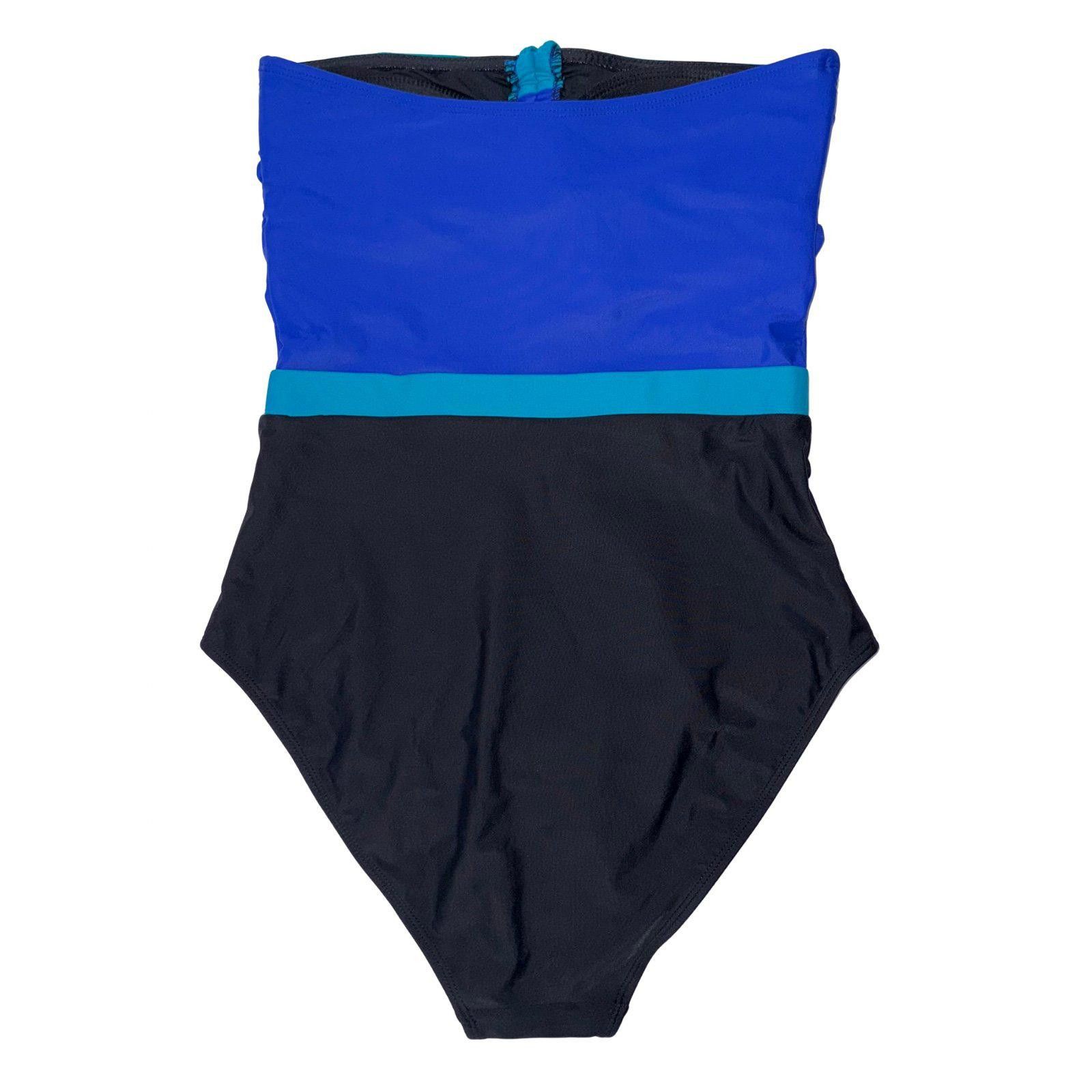 Other NWT Coastal Blue Womens One-Piece Strap Swimsuit Size ONE SIZE - 3 Thumbnail