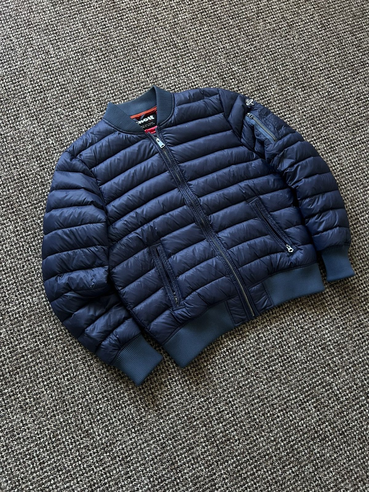 Schott Schott Puffer Bomber Jacket Made in USA Vintage Down Y2K Size US XL / EU 56 / 4 - 3 Thumbnail
