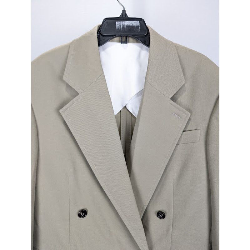 Bottega Veneta o1rshd1 Grain De Poudre Stretcs Jacket in Travertine Size US M / EU 48-50 / 2 - 3 Thumbnail
