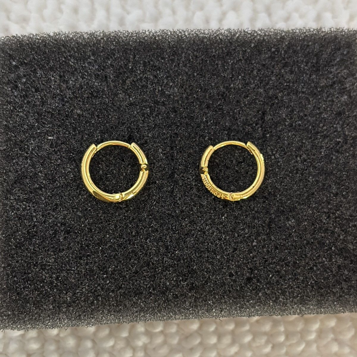 Other 13mm Star Gold Hoop Earrings for Men Women Hip Hop Unisex Size ONE SIZE - 4 Thumbnail