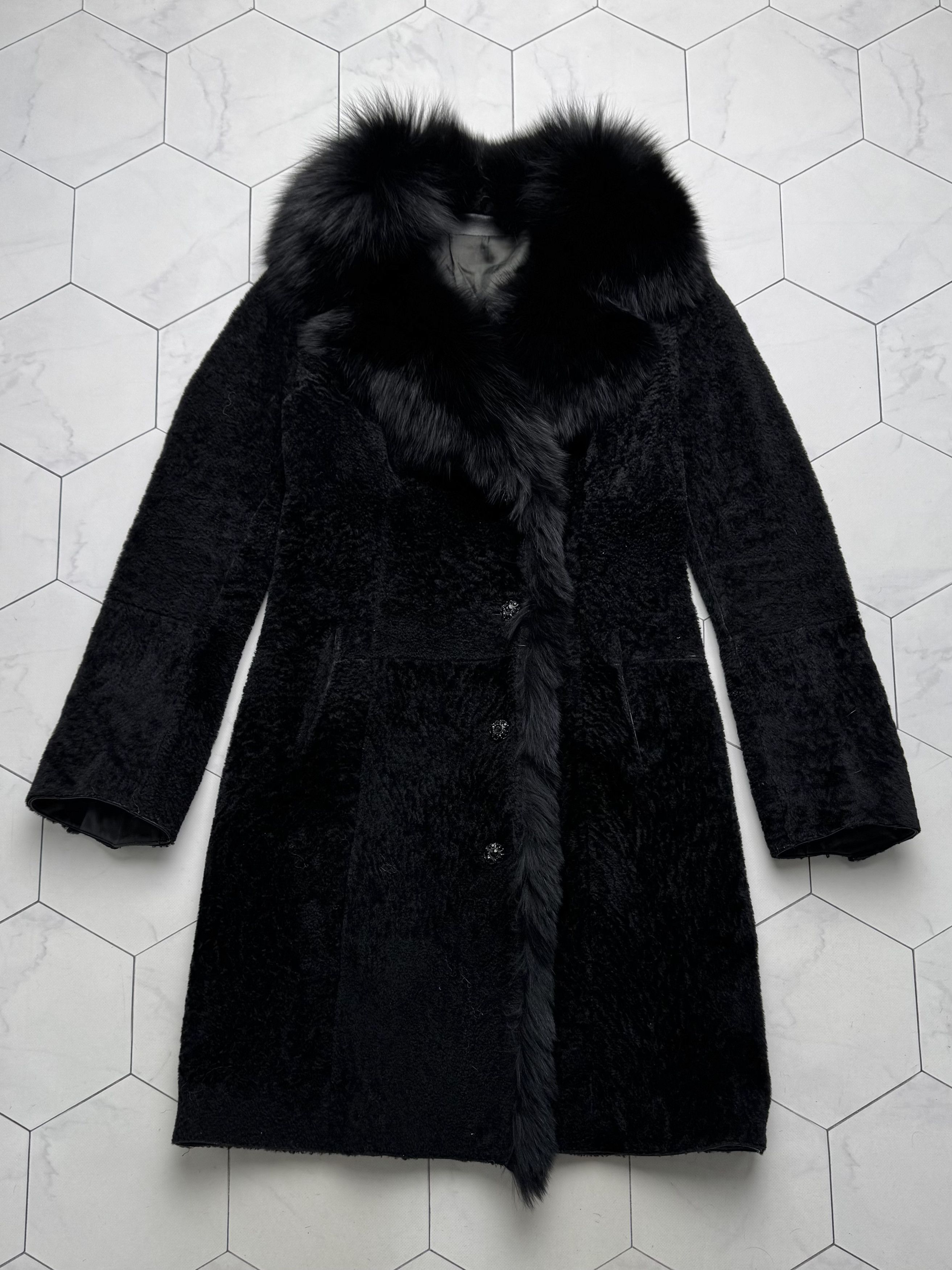 Vintage Vintage Real Lambskin Coat (B550) Size M / US 6-8 / IT 42-44 - 5 Thumbnail