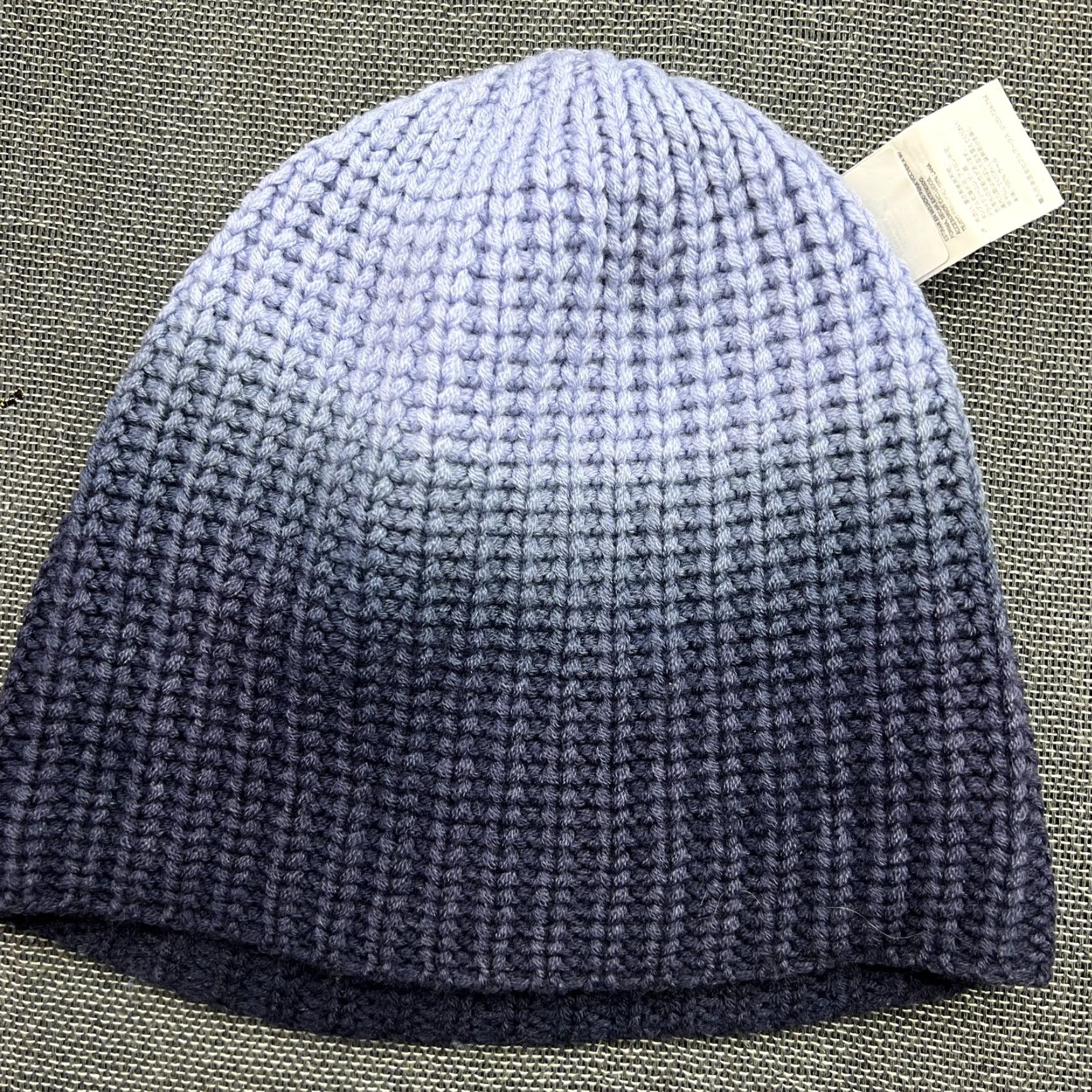 Vintage NORRONA /29 Chunky Dip Dye Beanie One Size 100% Wool Knitted OS Serenity 2351 Size ONE SIZE - 4 Thumbnail