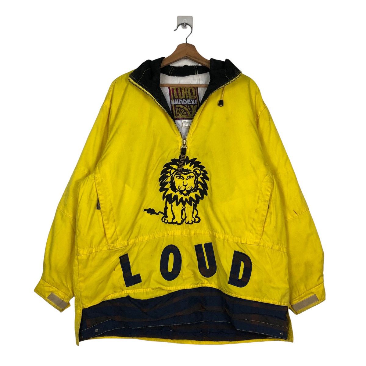 Japanese Brand 🔥Vintage Ski Anorak Jacket Pull Over Windex Loud Spell Out Size US L / EU 52-54 / 3 - 13 Thumbnail