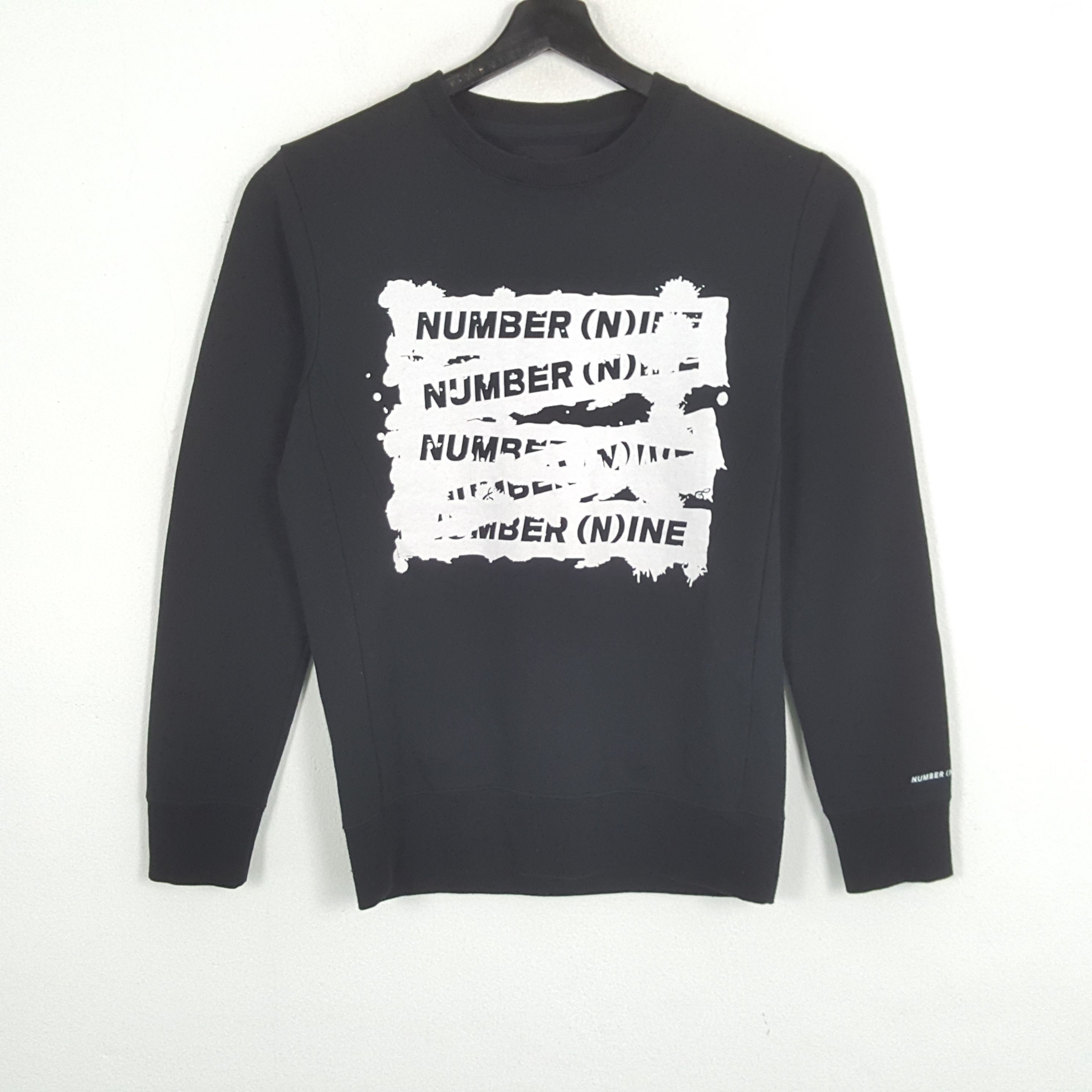 Number (N)ine NUMBER (N)INE Japanese Brand Designer Sweatshirt Size US S / EU 44-46 / 1 - 1 Thumbnail