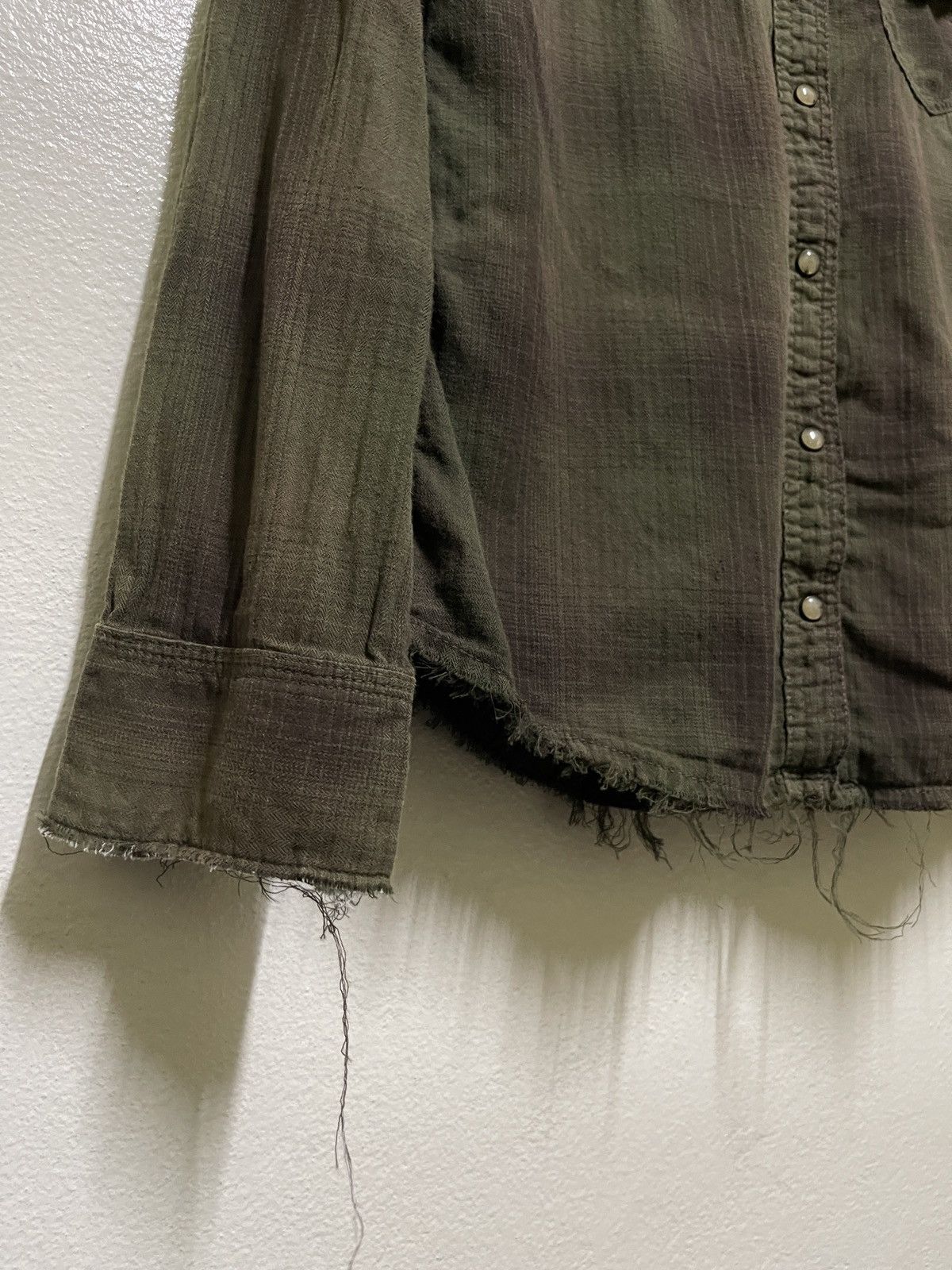 Japanese Brand GOA Western Plaid Shirt Distressed Size US S / EU 44-46 / 1 - 3 Thumbnail
