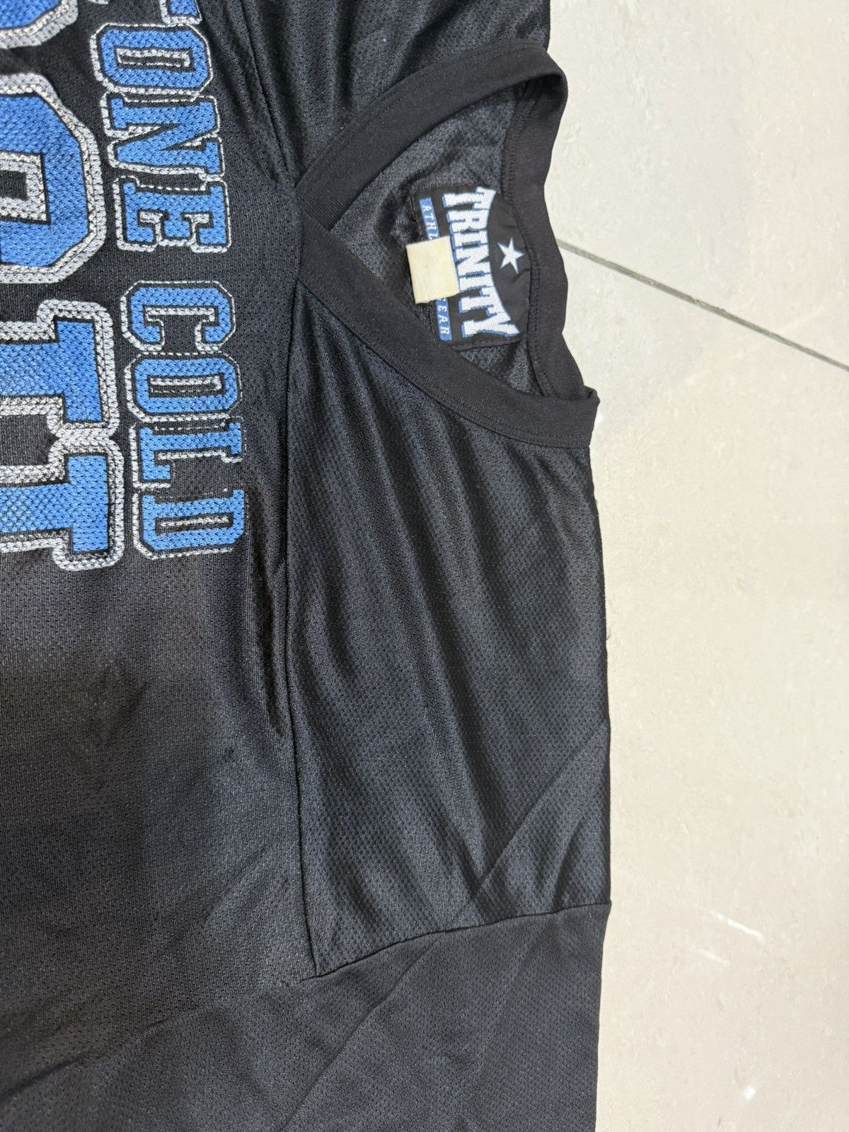 Vintage Vintage 90s WWF Stone Cold University Trinity Jersey Size US XL / EU 56 / 4 - 9 Thumbnail