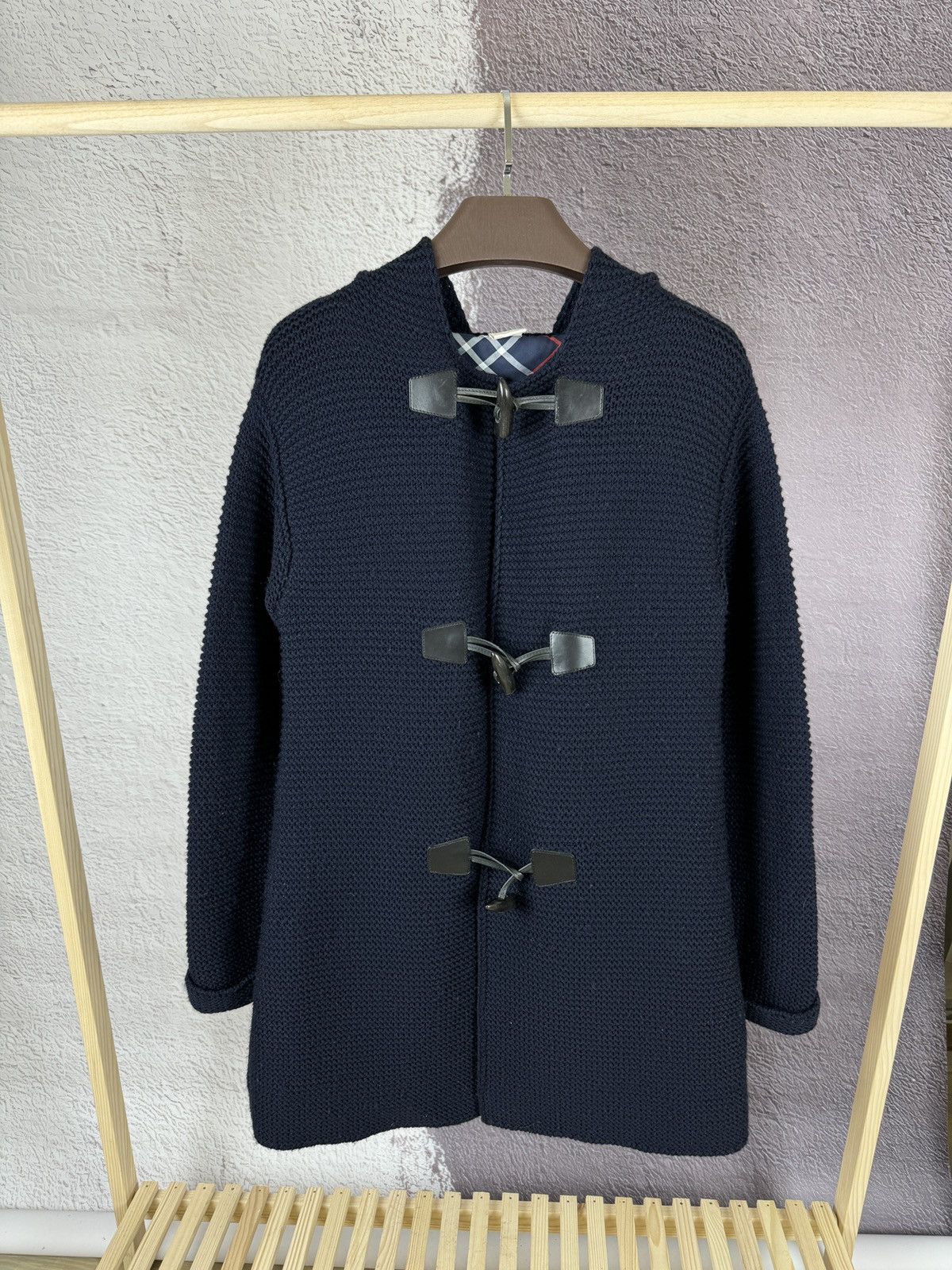 Paul & Shark Paul & Shark blue duffle long cardigan wool knitwear Size US S / EU 44-46 / 1 - 2 Thumbnail