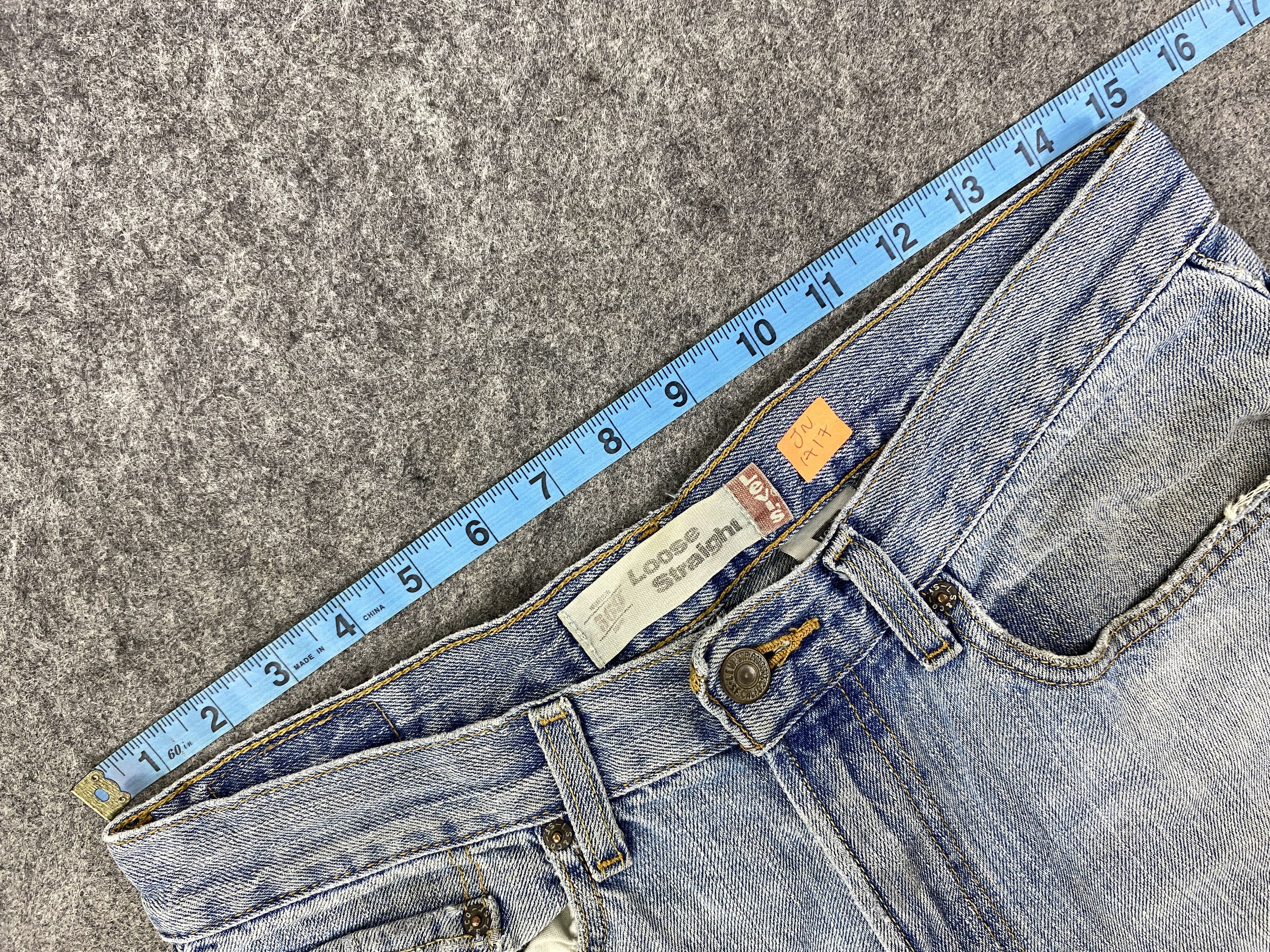 Levi's Dirty Used Blue Vintage Levi's 569 30x30 Denim -JN1717 Size US 30 / EU 46 - 5 Thumbnail