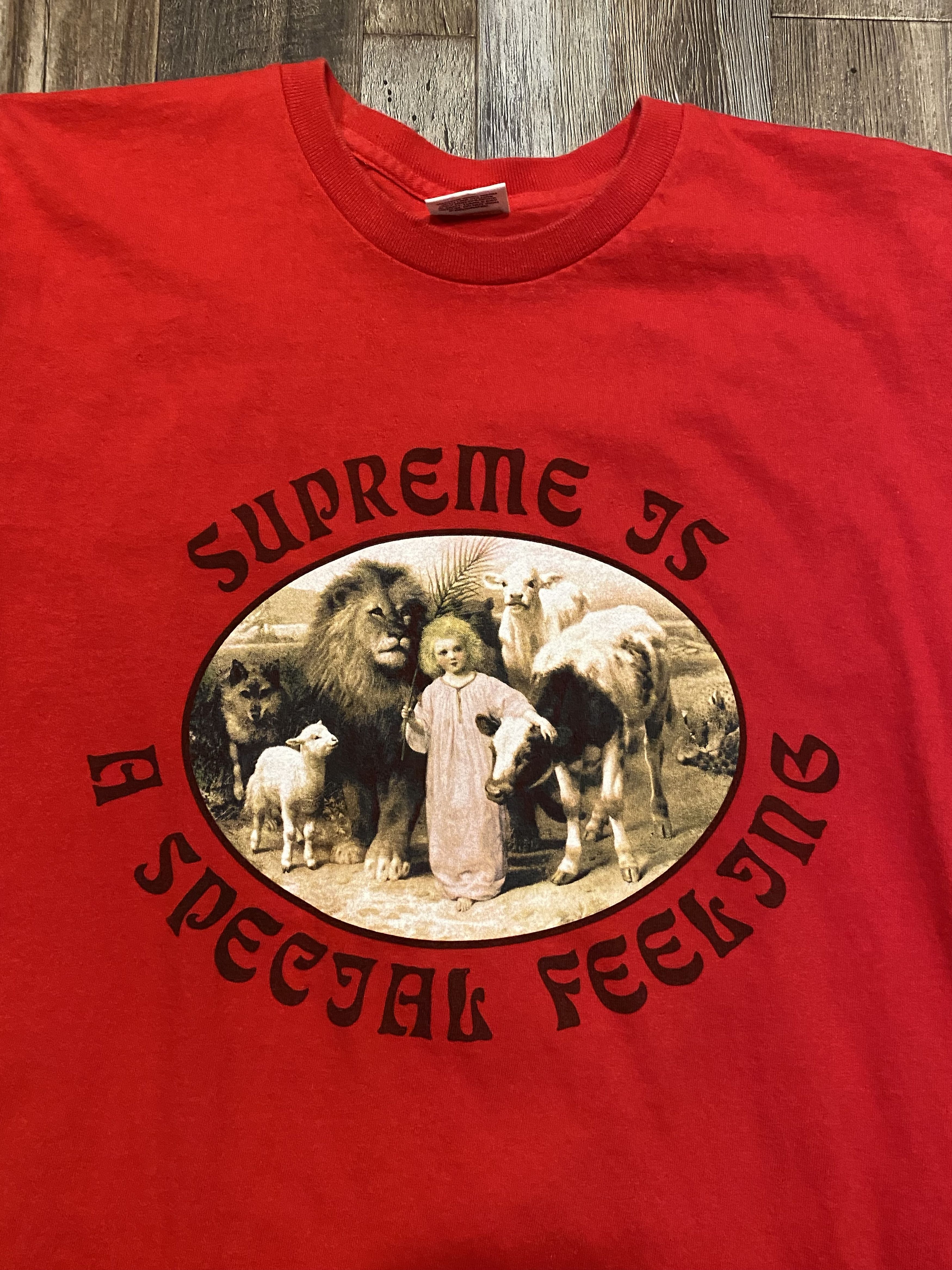 Supreme Supreme Special Feeling Tee FW16 Size US L / EU 52-54 / 3 - 2 Thumbnail