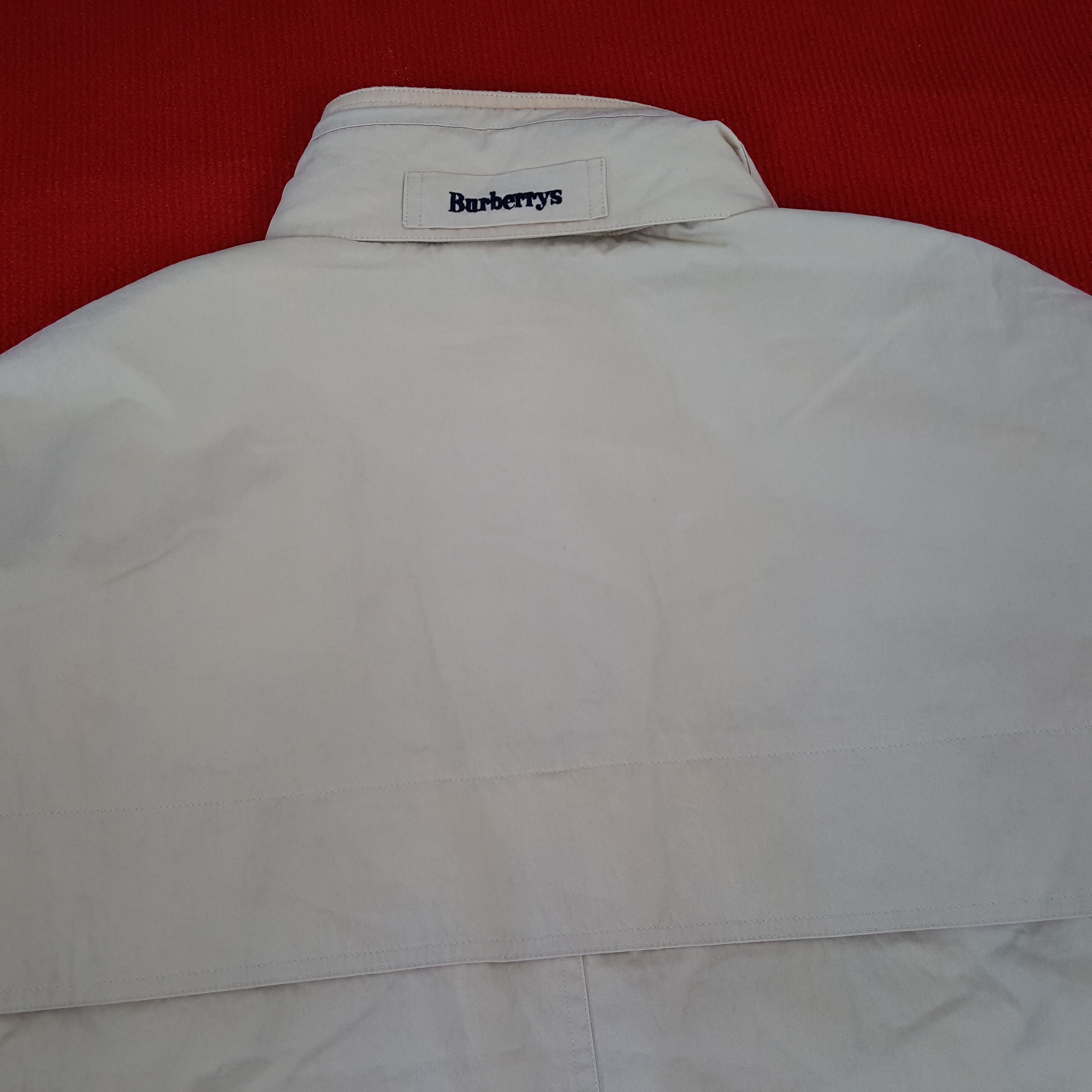 Burberry × Vintage Burberrys Luxury Brand Winter Style Small Logo Jacket Size US XL / EU 56 / 4 - 4 Thumbnail