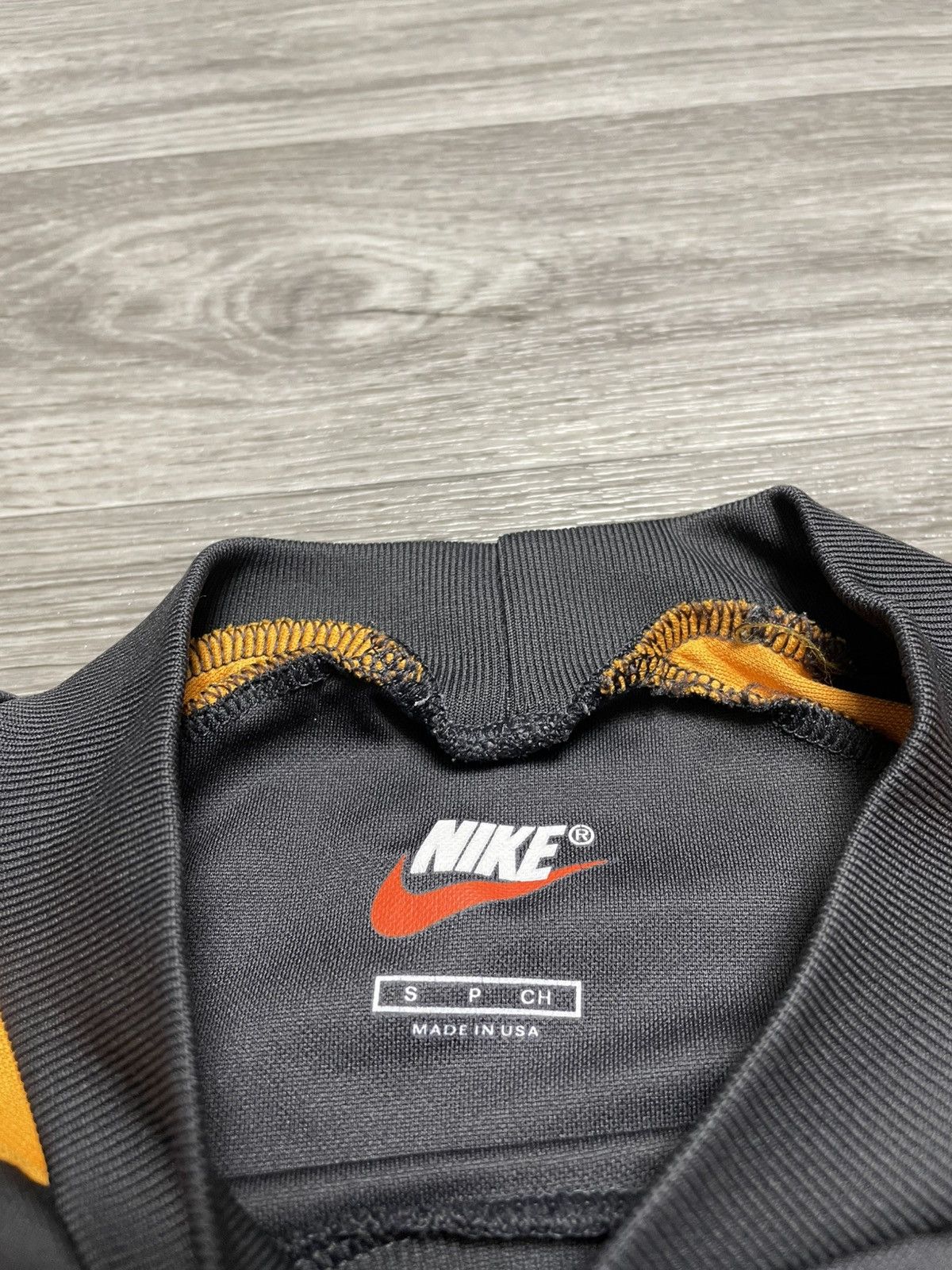 Nike Vintage 90s Nike Made In USA Long Sleeve Jersey Shirt Size US S / EU 44-46 / 1 - 12 Thumbnail