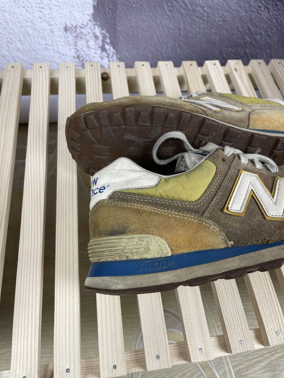 New Balance New balance vintage thrashed used worn distressed sneakers Size US 8.5 / EU 41-42 - 7 Thumbnail