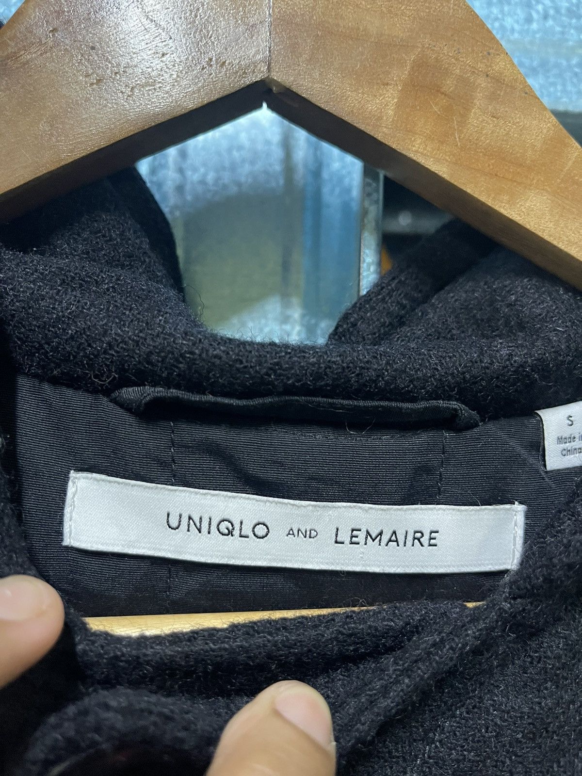 Lemaire × Uniqlo 🔥STEAL🔥Uniqlo x Lemaire Hooded Wool Blend Coat - Size S Size US S / EU 44-46 / 1 - 14 Thumbnail