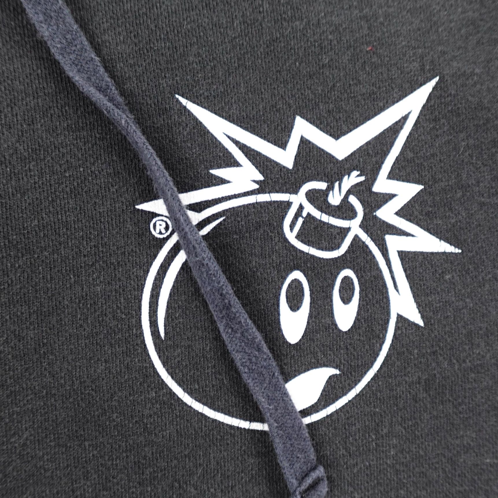 The Hundreds The Hundreds Hoodie Mens S Black White Adam Bomb Full Zip Up Sweatshirt Size US S / EU 44-46 / 1 - 3 Thumbnail