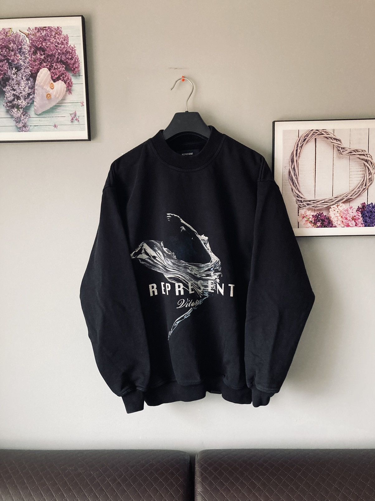 Represent Clo. Represent clo. Vitesse crewneck sweatshirt S / M boxy y2k Size US M / EU 48-50 / 2 - 2 Thumbnail