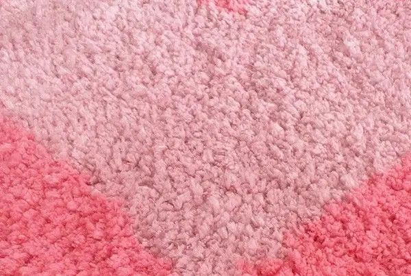 Other Black Pink Heart Shape Anti Slip Rugs Size ONE SIZE - 4 Thumbnail