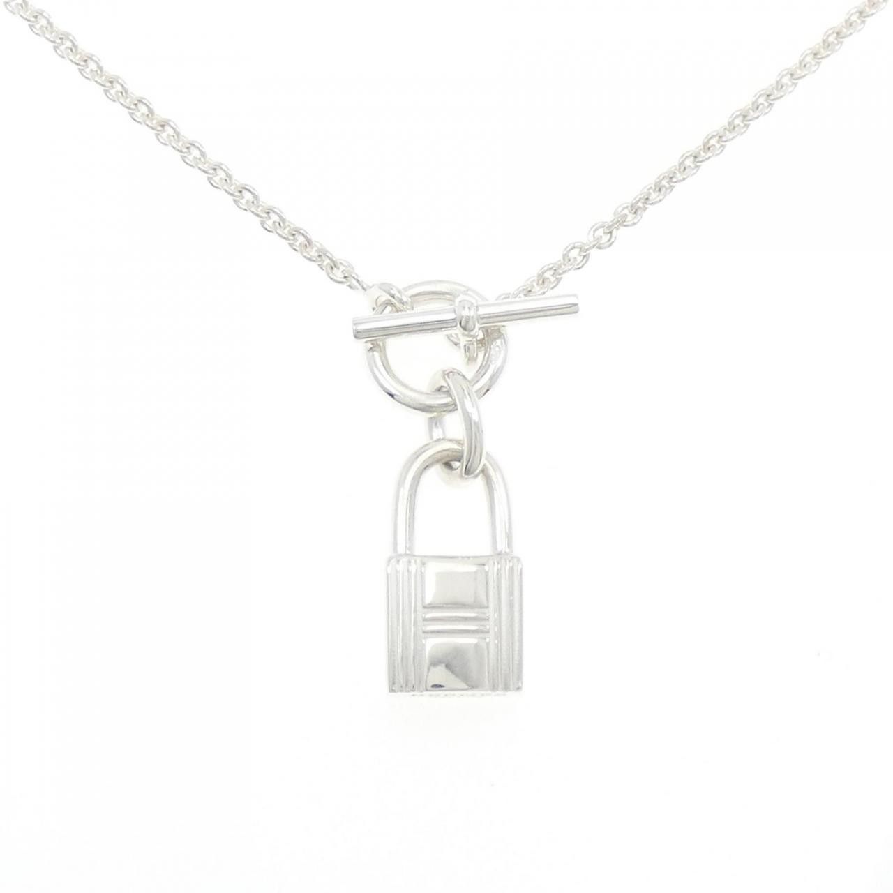 Hermes Hermes Hermès Amulette Cadena 925 Silver Necklace Metal Necklace DUTY FREE for USA Size ONE SIZE - 1 Thumbnail