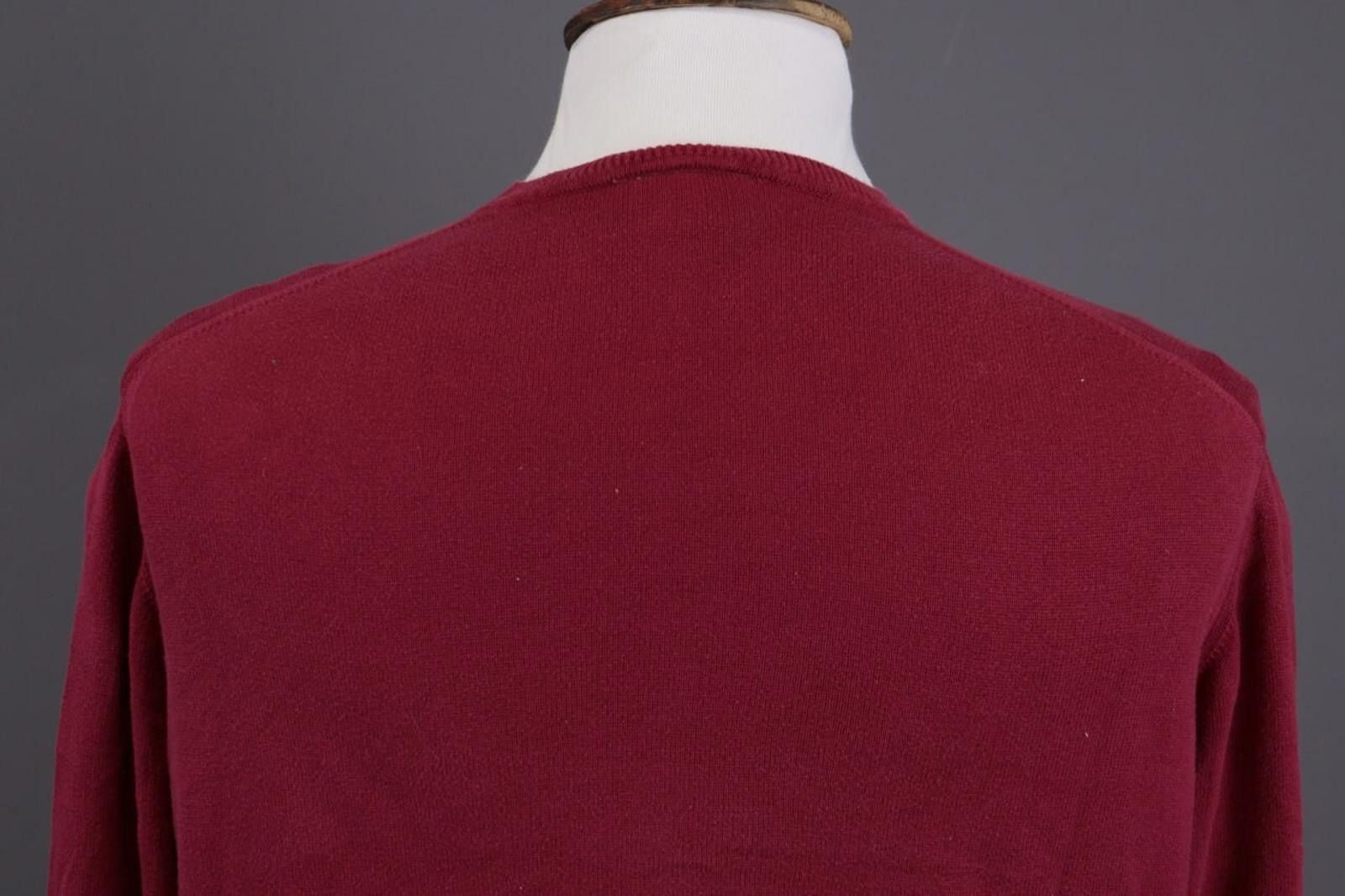 Lacoste Lacoste Red Crew Neck Knit Sweater Jumper Size 6/XL Size US M / EU 48-50 / 2 - 9 Thumbnail