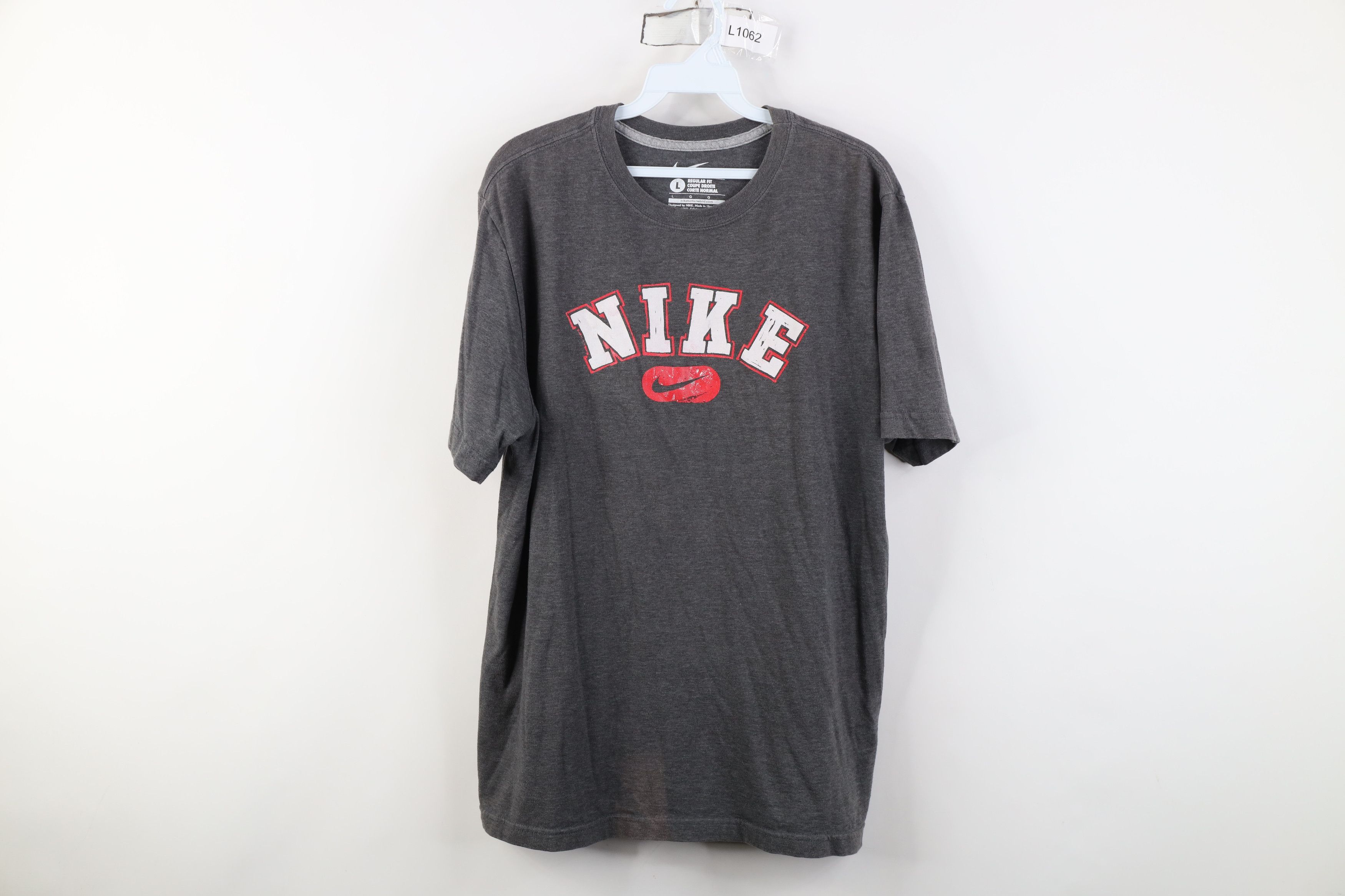 Nike Vintage Y2K Nike Scott Center Swoosh Jersey Knit T-Shirt Size US L / EU 52-54 / 3 - 1 Thumbnail