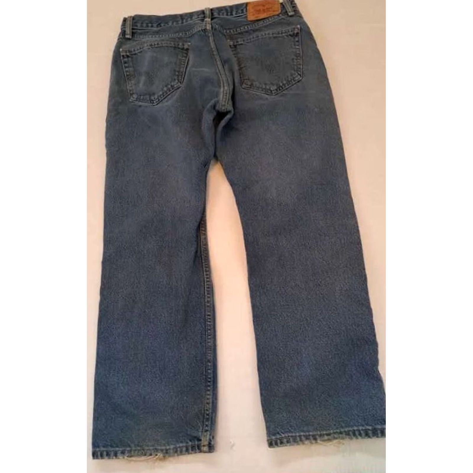 Levi's VINTAGE Levi's 505 Jeans Straight Blue 34x29 Mens Closet 90s Functional Size US 34 / EU 50 - 3 Thumbnail