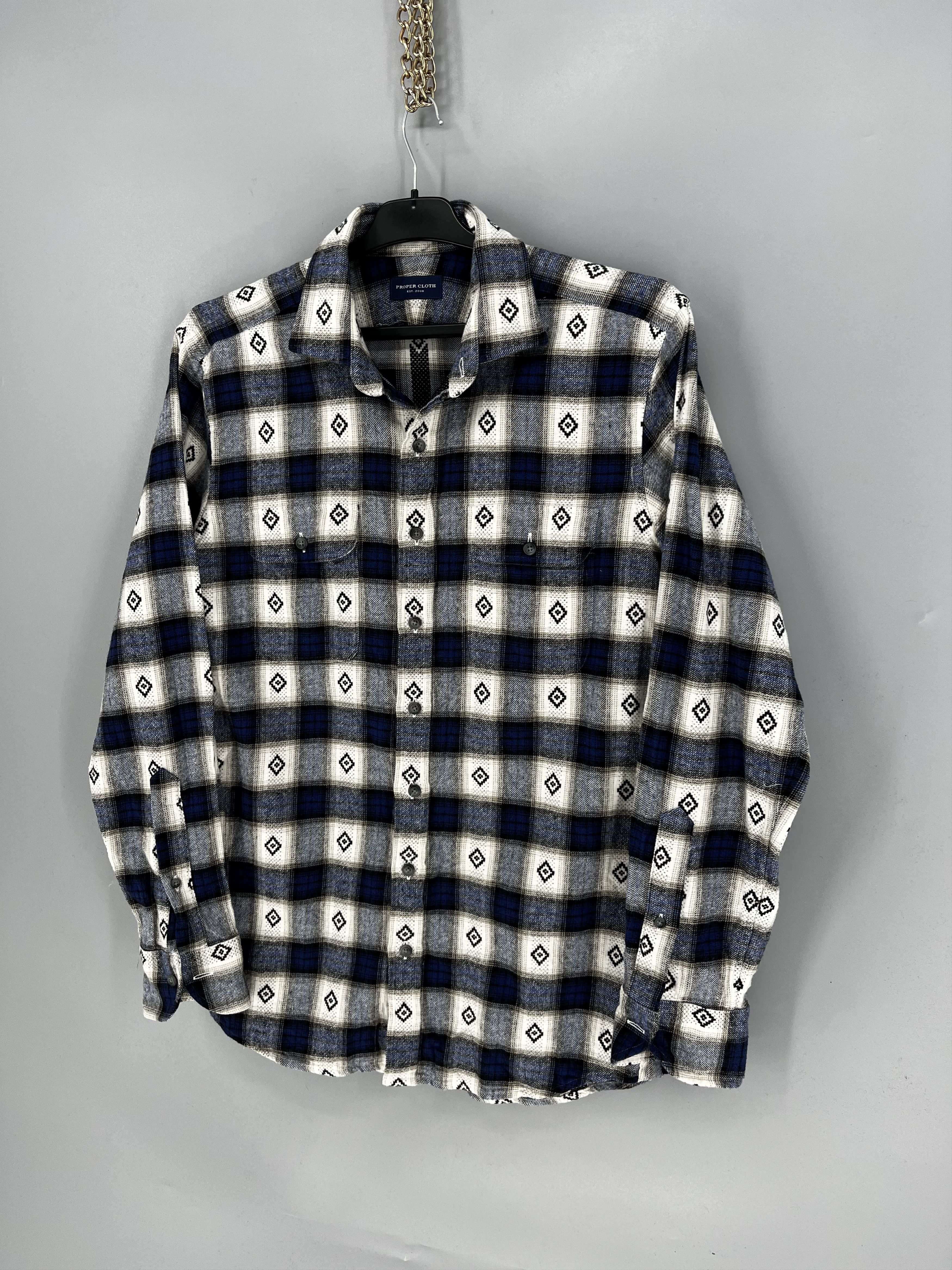 Proper Cloth Proper Cloth Long Sleeve Button Down Shirt - Large Size US L / EU 52-54 / 3 - 3 Thumbnail
