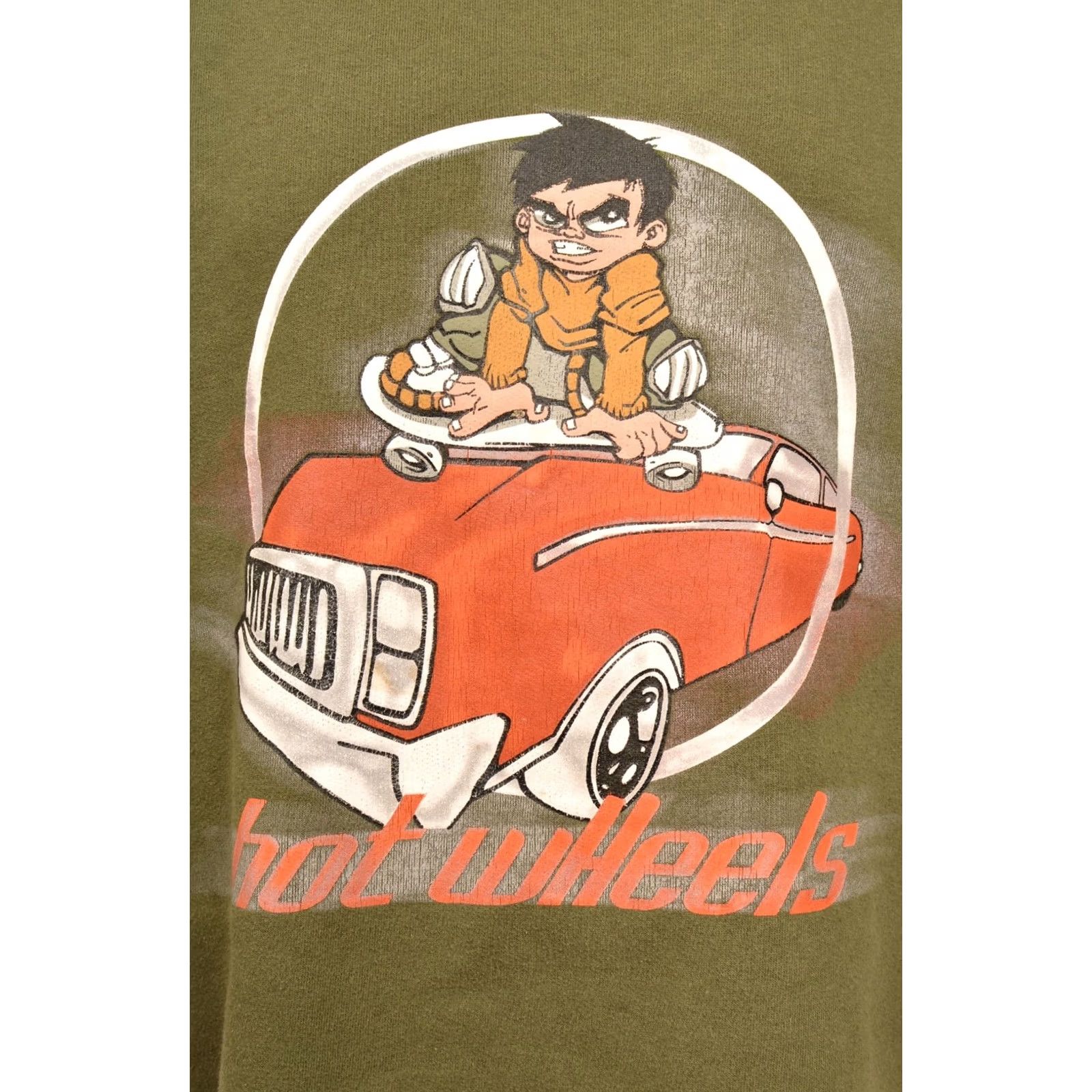 Vintage Bad+Mad Vintage Hot Wheels Skate SB Skateboard Pullover Sweatshirt Size S Mens Green Pullover Sweatshirt SB Skateboard Vintage 90s Size US S / EU 44-46 / 1 - 2 Thumbnail