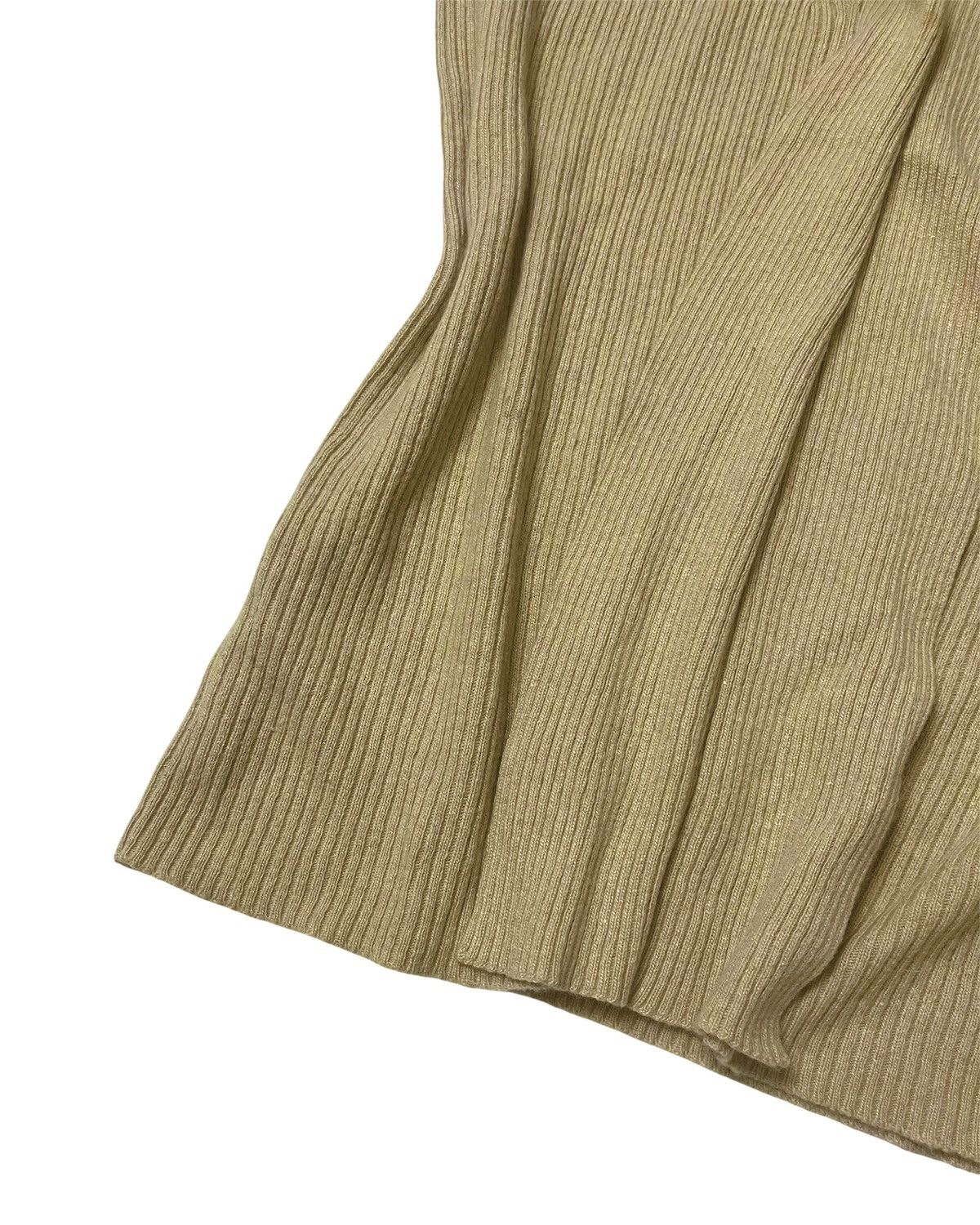 Gianfranco Ferre Gianfranco Ferre Y2K Asymmetrical Draped Sleeveless Knit Top Size M / US 6-8 / IT 42-44 - 11 Thumbnail