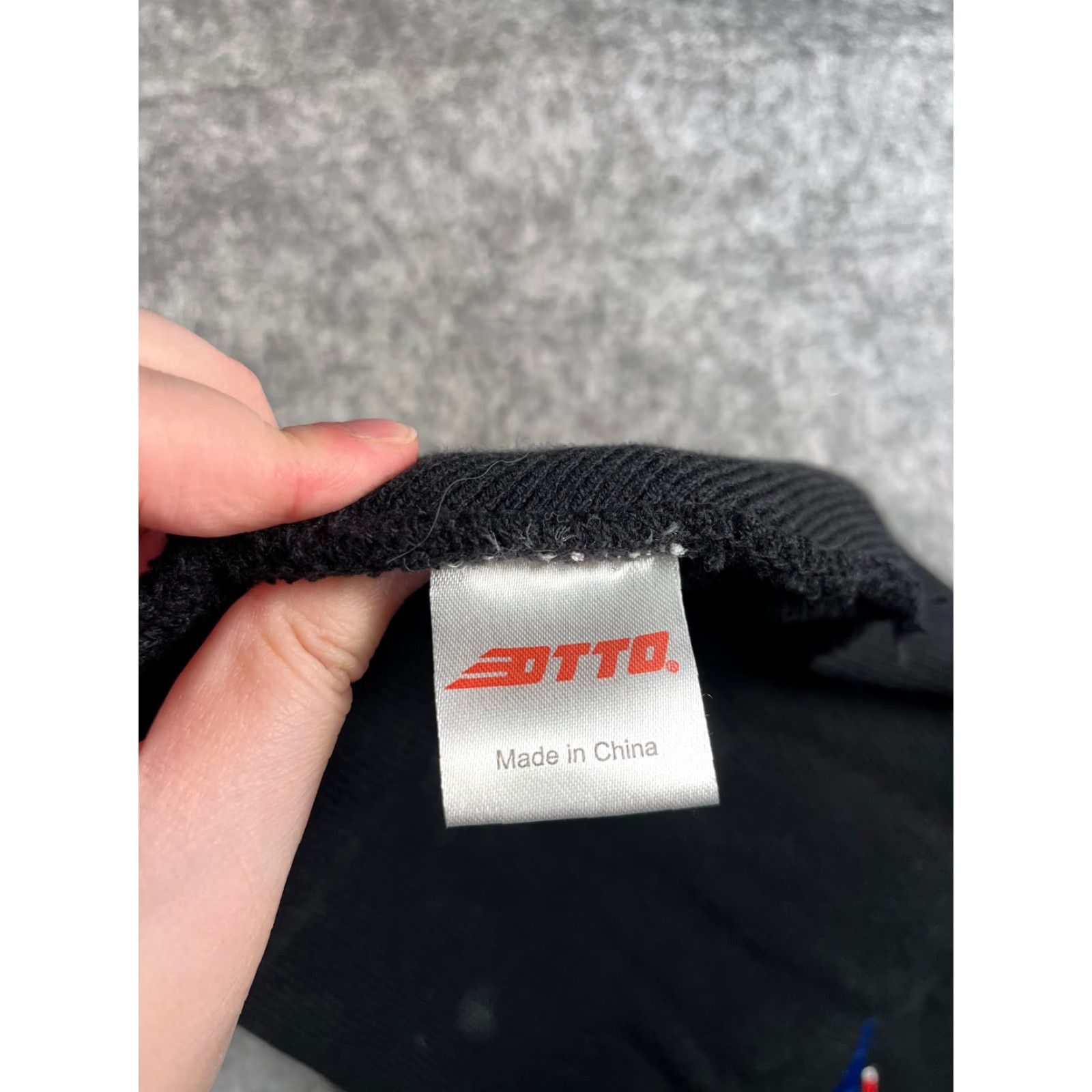 Vintage OTTO Sixth Man Jumpin' Towel Beanie Toque Knit Adult One Size Black Beanie Mens Size ONE SIZE - 7 Thumbnail