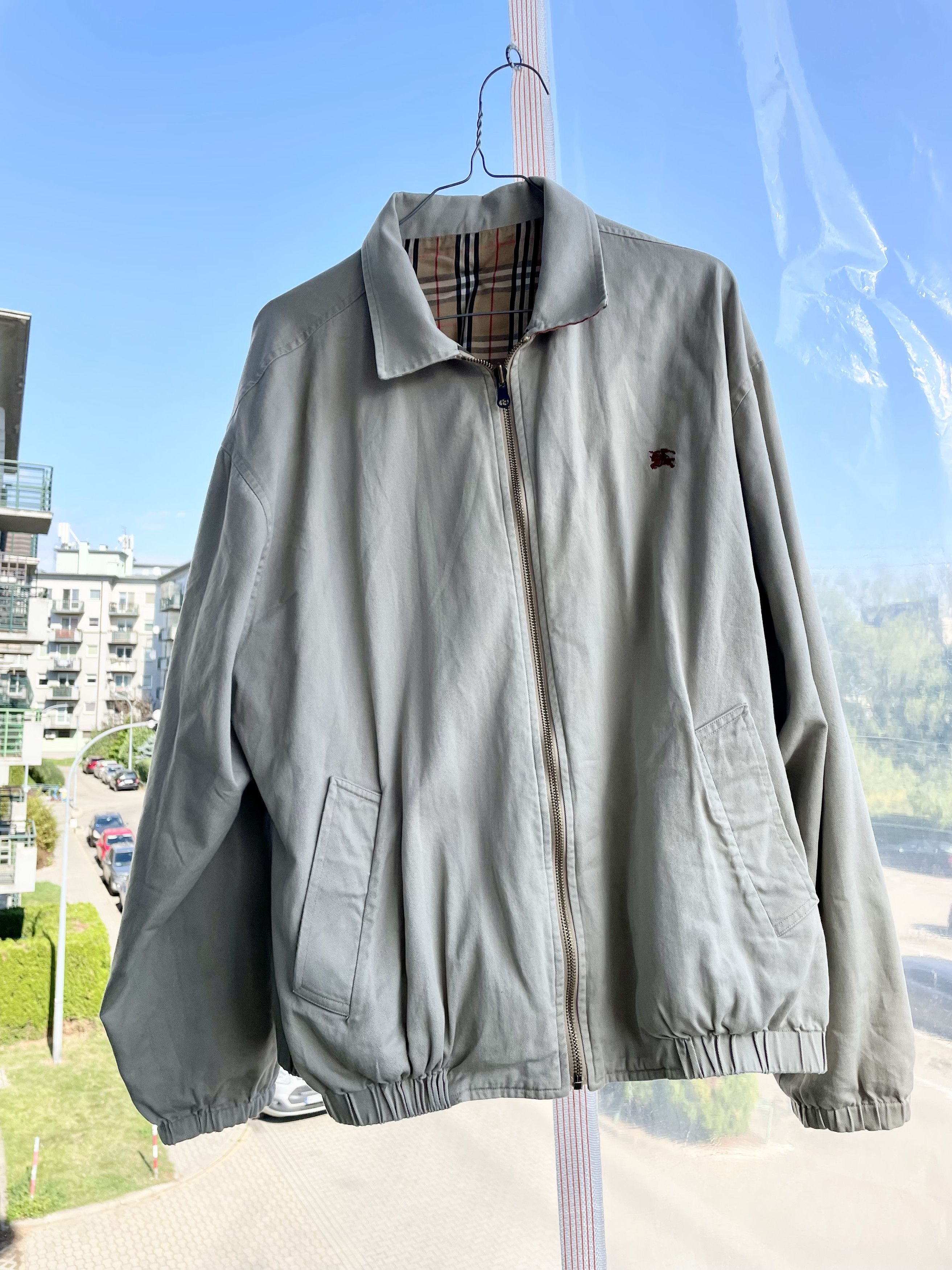 Burberry Burberry London Nova Check Jacket Reversible Bomber Beige Size US L / EU 52-54 / 3 - 3 Thumbnail
