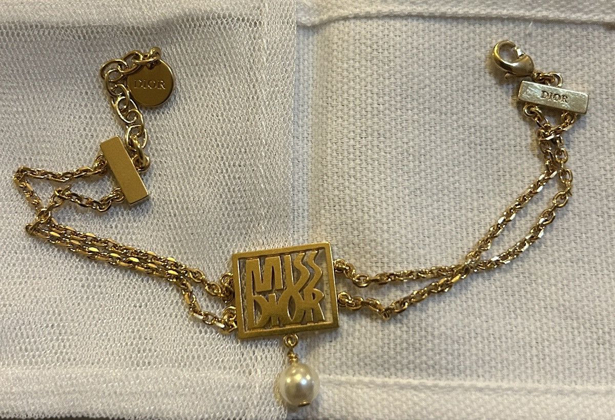 Dior Dior MISS DIOR BRACELET Gold-Finish Metal Size ONE SIZE - 6 Thumbnail